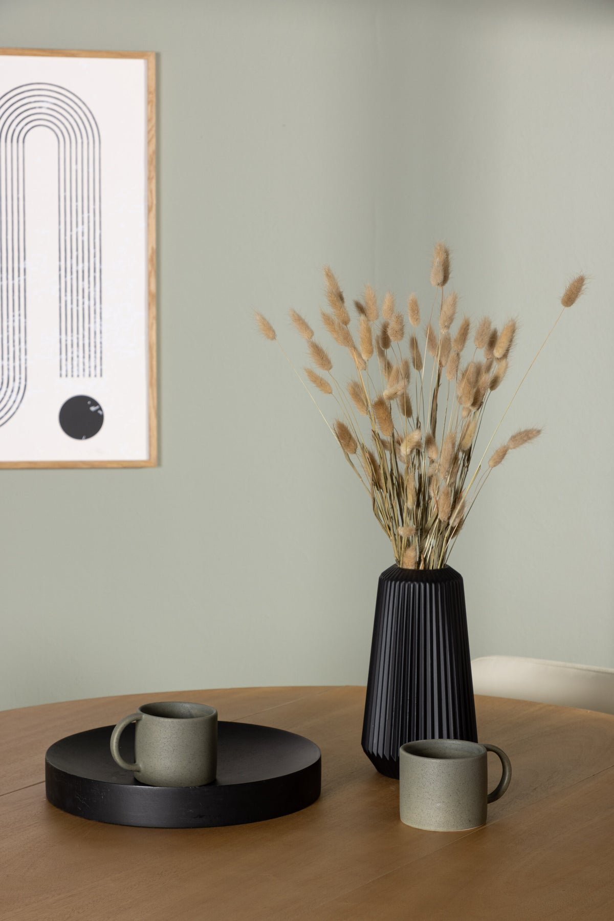 Yadikon Esszimmerset + Tvist ⌀120cm/4St. in Beige präsentiert im Onlineshop von KAQTU Design AG. Esszimmerset ist von Venture Home
