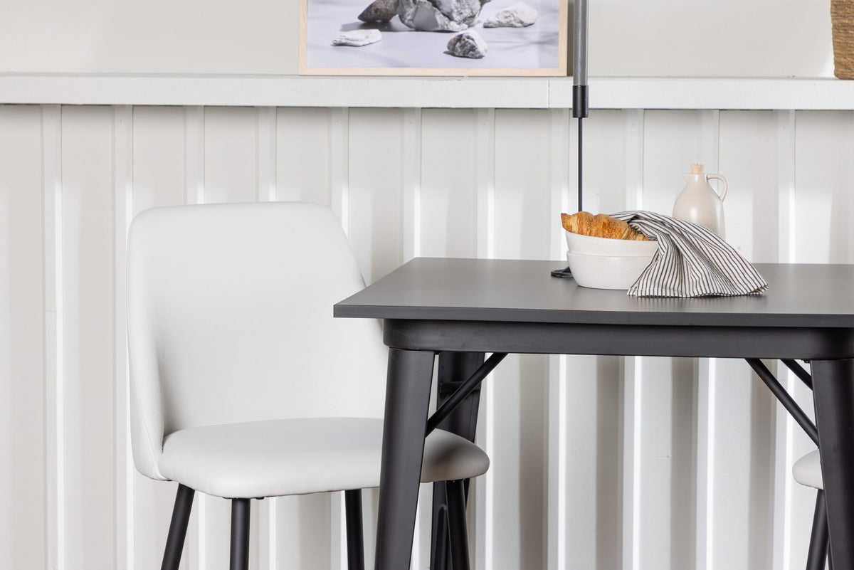 Tempe Esszimmerset + Night 80cm/2St. in Schwarz-Weiss präsentiert im Onlineshop von KAQTU Design AG. Esszimmerset ist von Venture Home