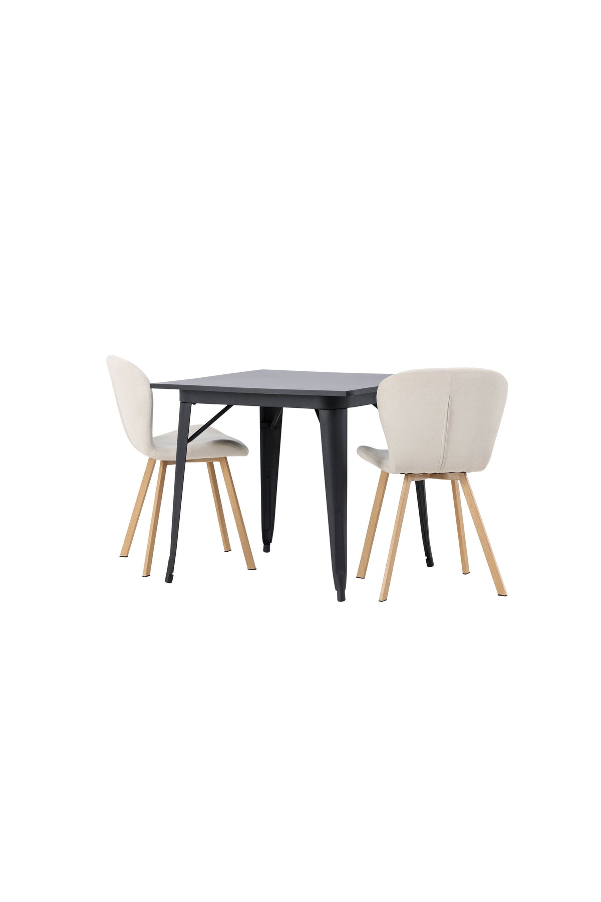 Tempe Esszimmerset + Lilja 80cm/2St. in Beige, Natur präsentiert im Onlineshop von KAQTU Design AG. Esszimmerset ist von Venture Home