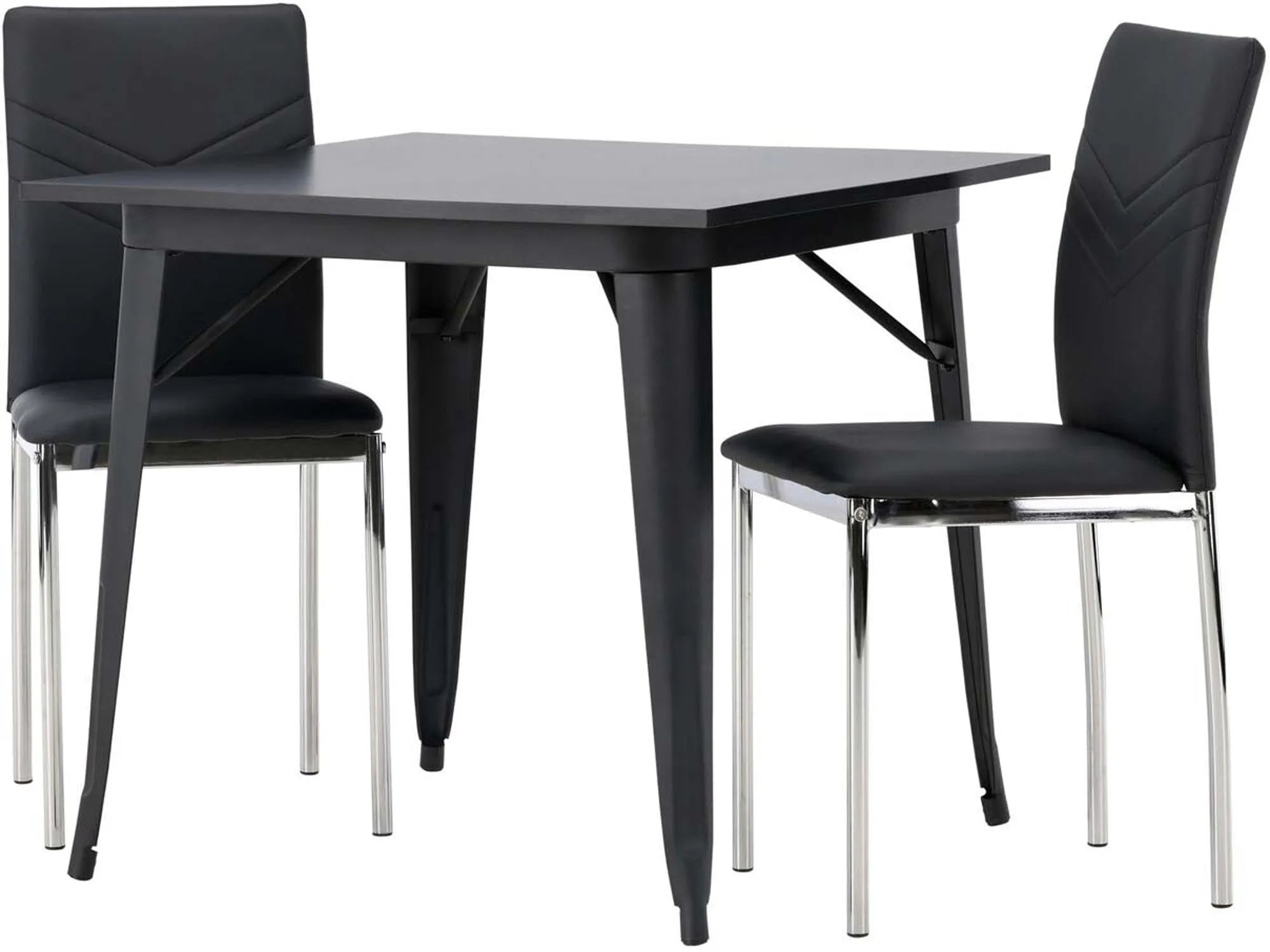 Elegantes Tempe Esszimmerset mit 80cm Lily Tisch von Venture Home.
