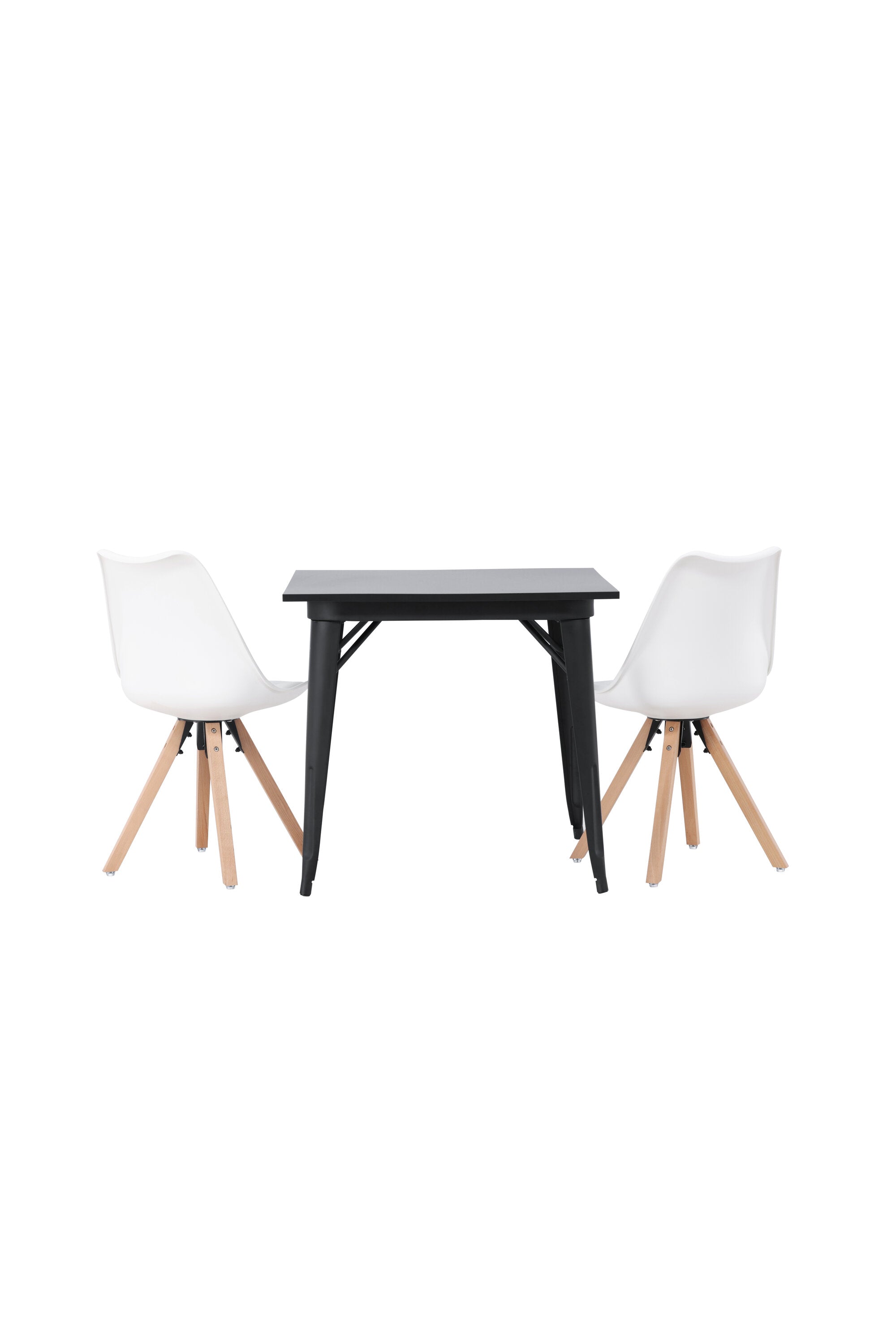 Tempe Esszimmerset + Zeno 80cm/2St. in Natur, Weiss präsentiert im Onlineshop von KAQTU Design AG. Esszimmerset ist von Venture Home