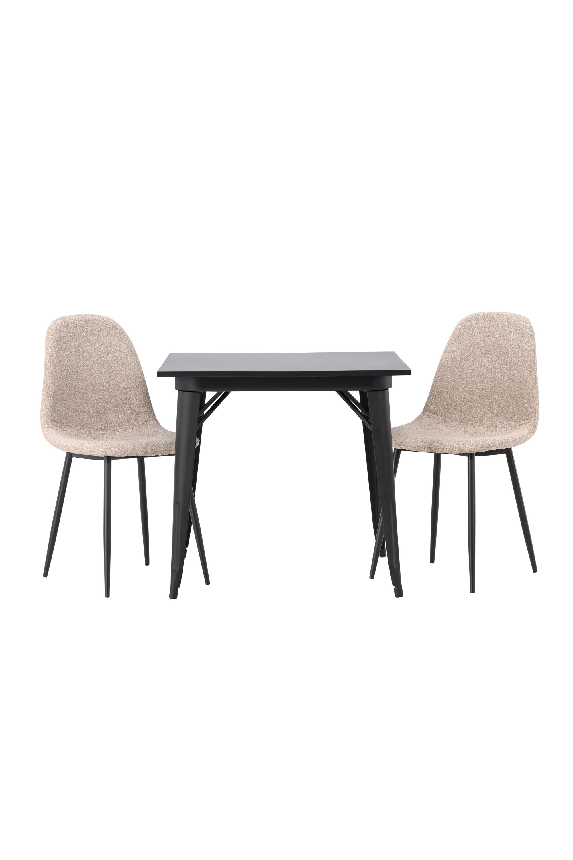 Tempe Esszimmerset + Polar 80cm/2St. in Beige, Schwarz präsentiert im Onlineshop von KAQTU Design AG. Esszimmerset ist von Venture Home