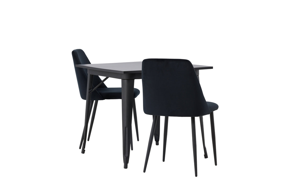Tempe Esszimmerset + Night 80cm/2St. in Schwarz präsentiert im Onlineshop von KAQTU Design AG. Esszimmerset ist von Venture Home