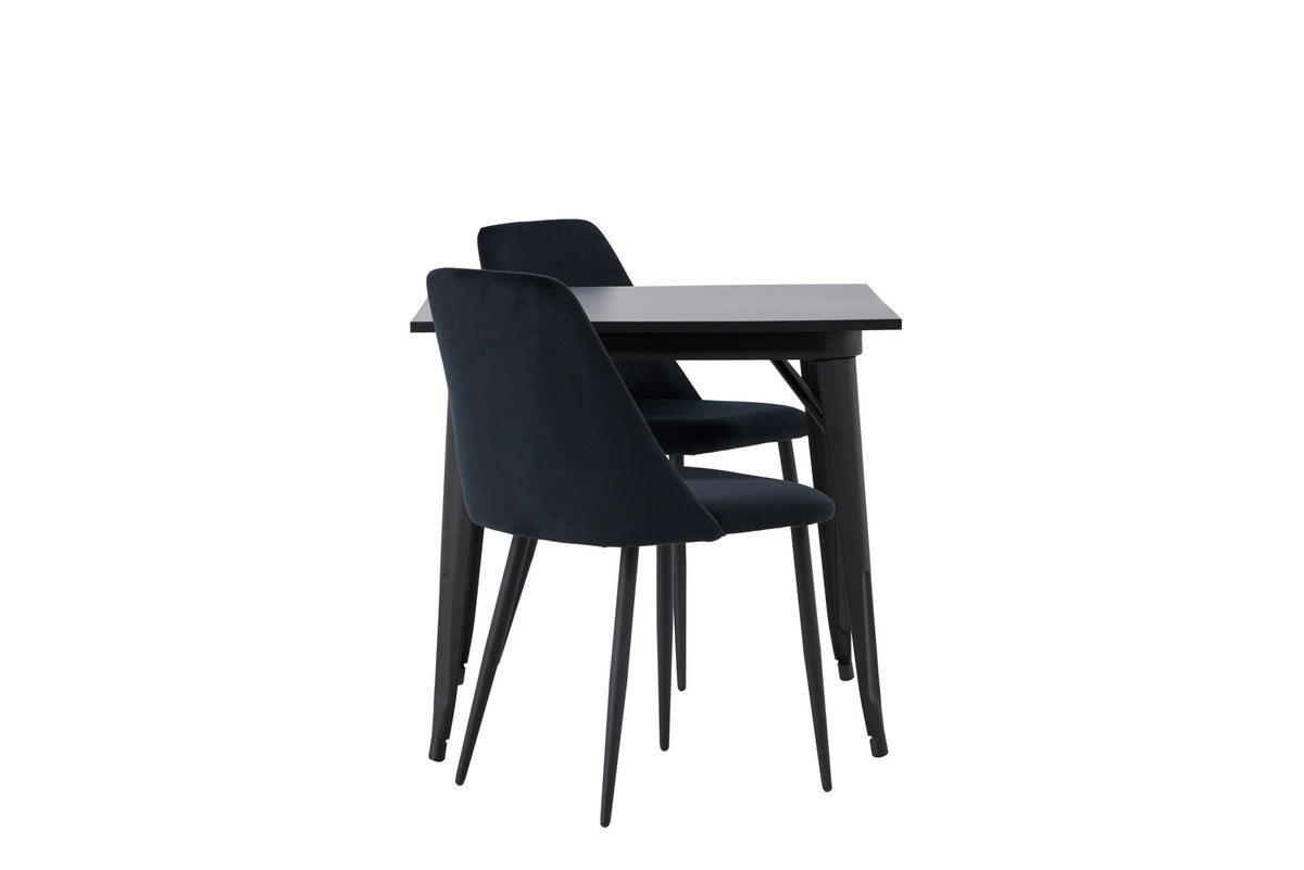 Tempe Esszimmerset + Night 80cm/2St. in Schwarz präsentiert im Onlineshop von KAQTU Design AG. Esszimmerset ist von Venture Home