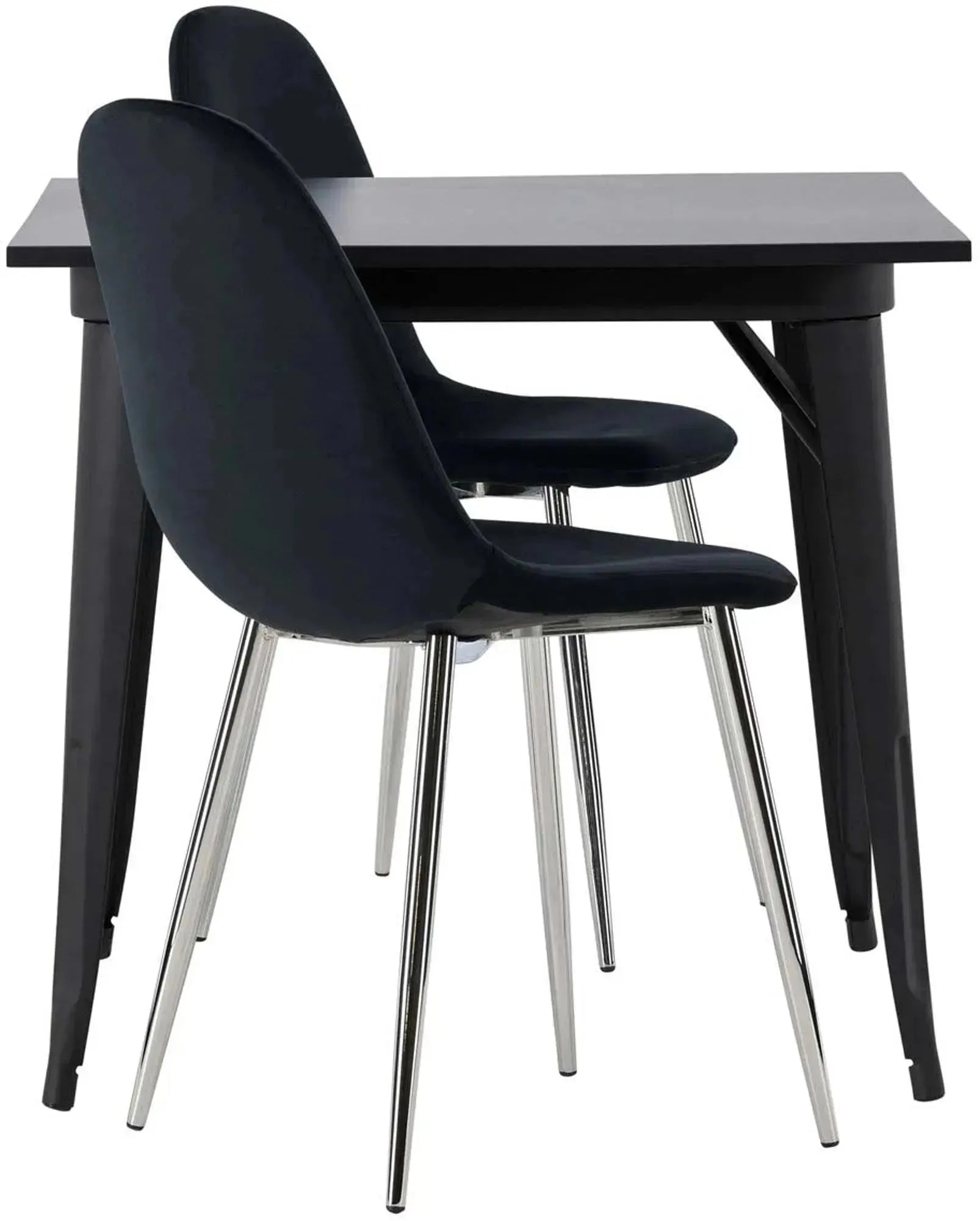 Stilvolles Tempe Esszimmerset mit 80cm Polar Stühlen von Venture Home.
