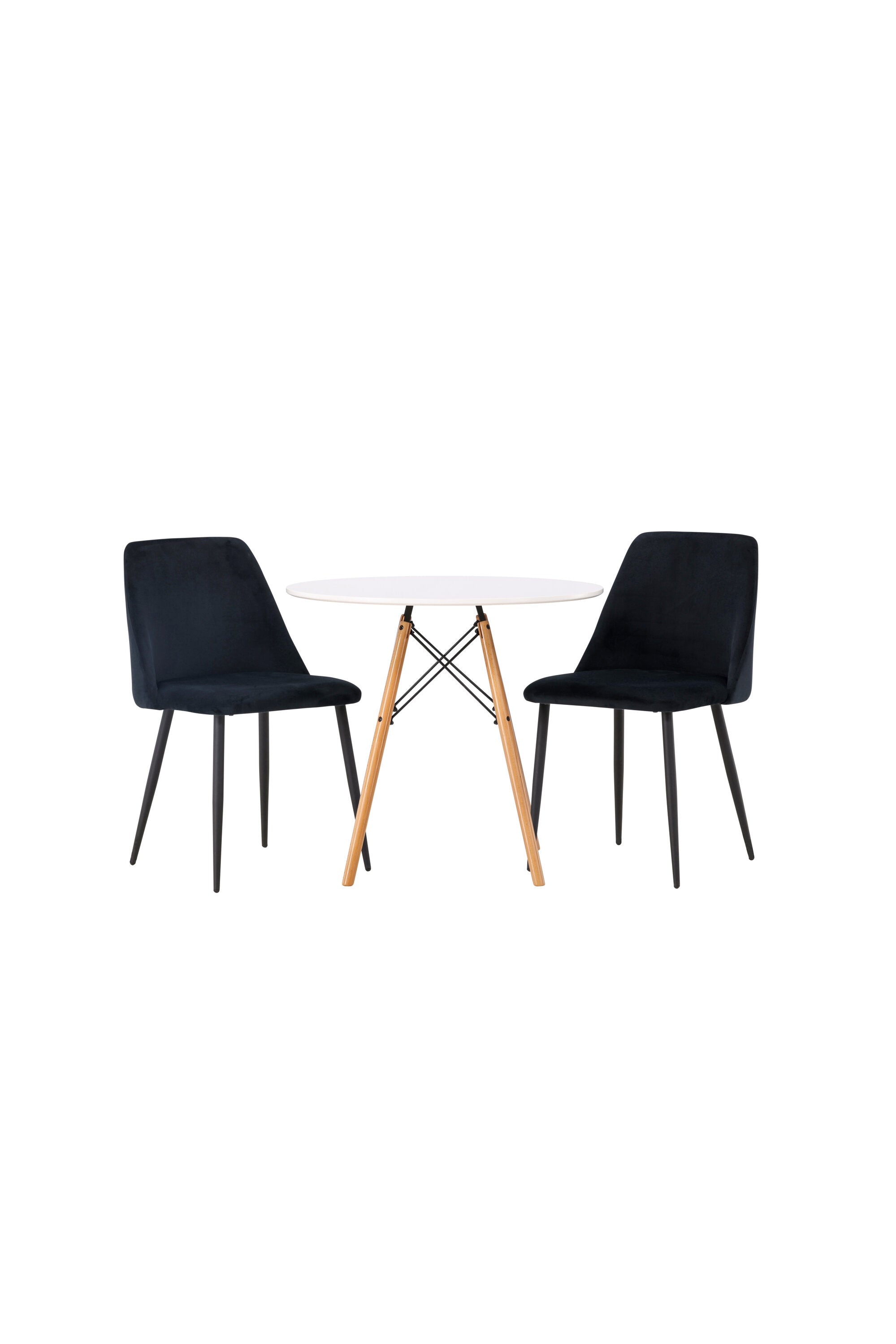 Danburi Esszimmerset + Night ⌀60cm/2St. in Schwarz präsentiert im Onlineshop von KAQTU Design AG. Esszimmerset ist von Venture Home