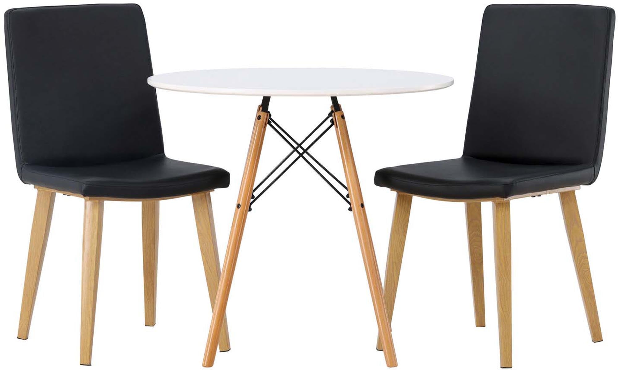 Elegantes Danburi Set: Perfekte Lösung für kleine Esszimmer.