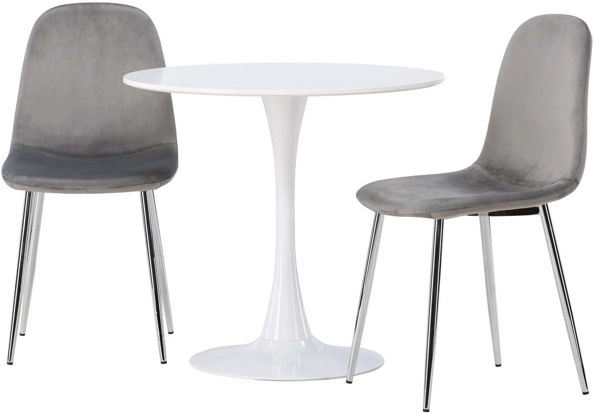 Kompaktes Hamden Set + Eva Tisch, ideal für stilvolle Esszimmer.