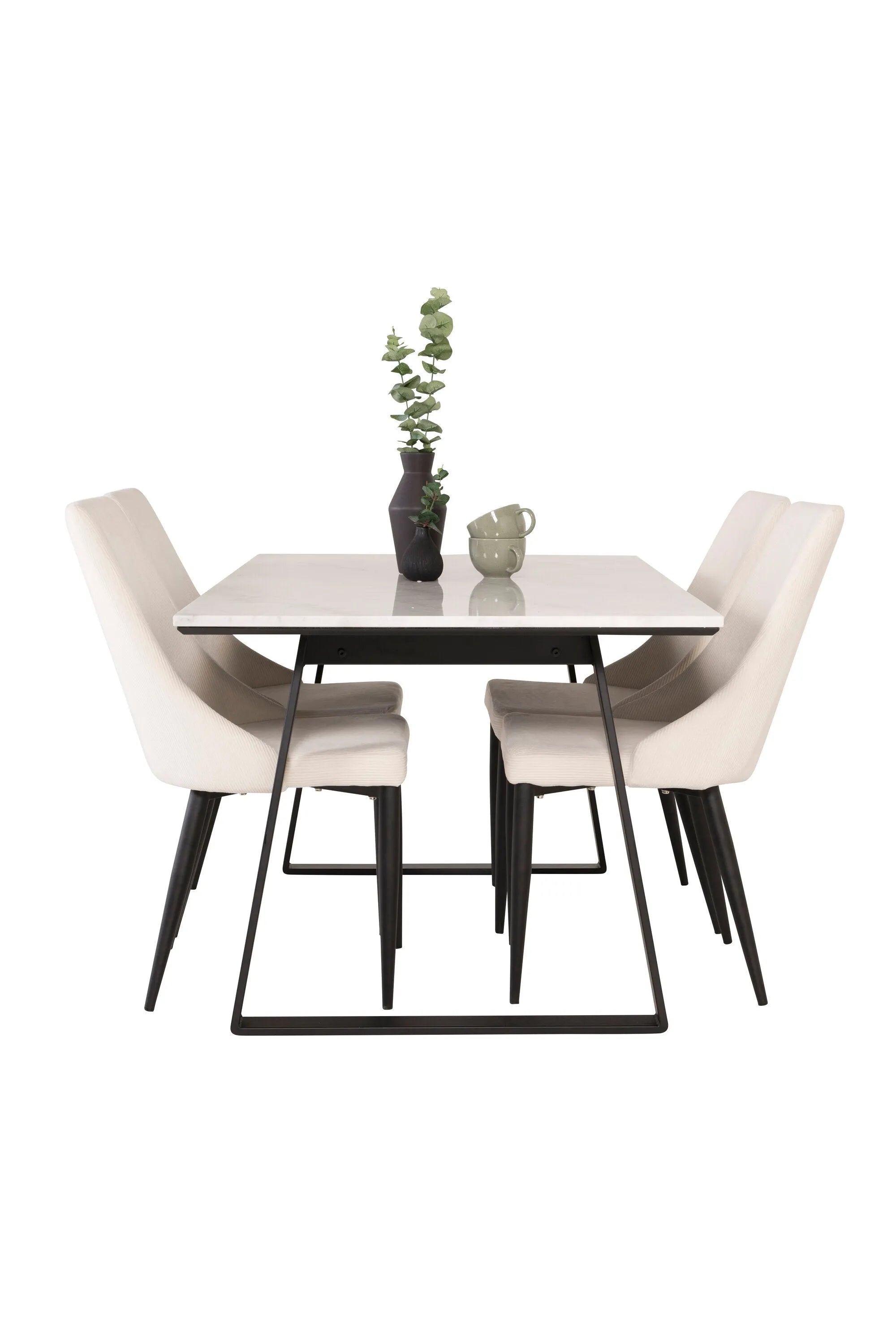Modernes Esszimmer Set Estelle mit Stuhl Leone von Venture Home.