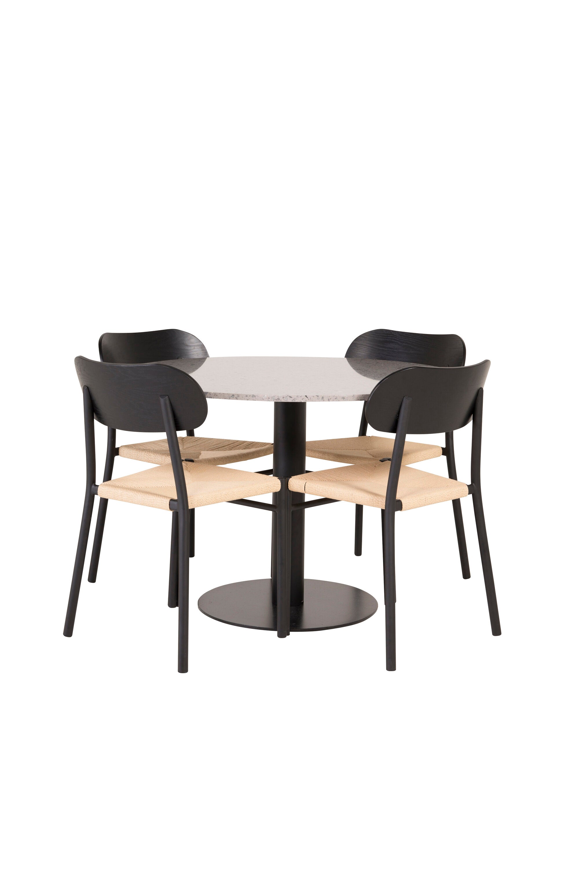Modernes Esszimmer Set Razzia mit komfortablem Stuhl Polly.