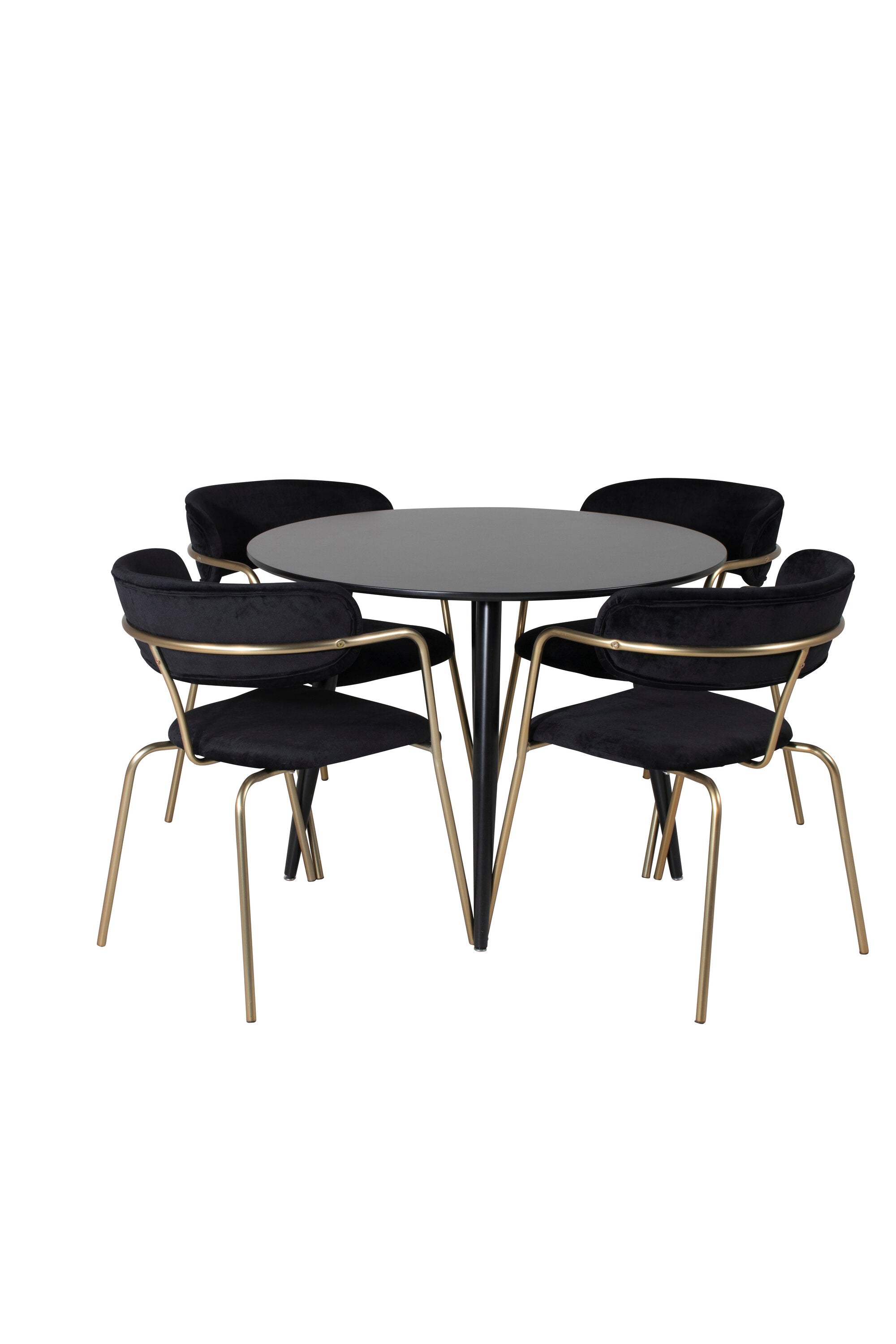 Entdecken Sie das Esszimmer Set Plaza mit Stühlen Arrow von Venture Home. Modernes Design, hochwertige Materialien und Platz für gesellige Abende.