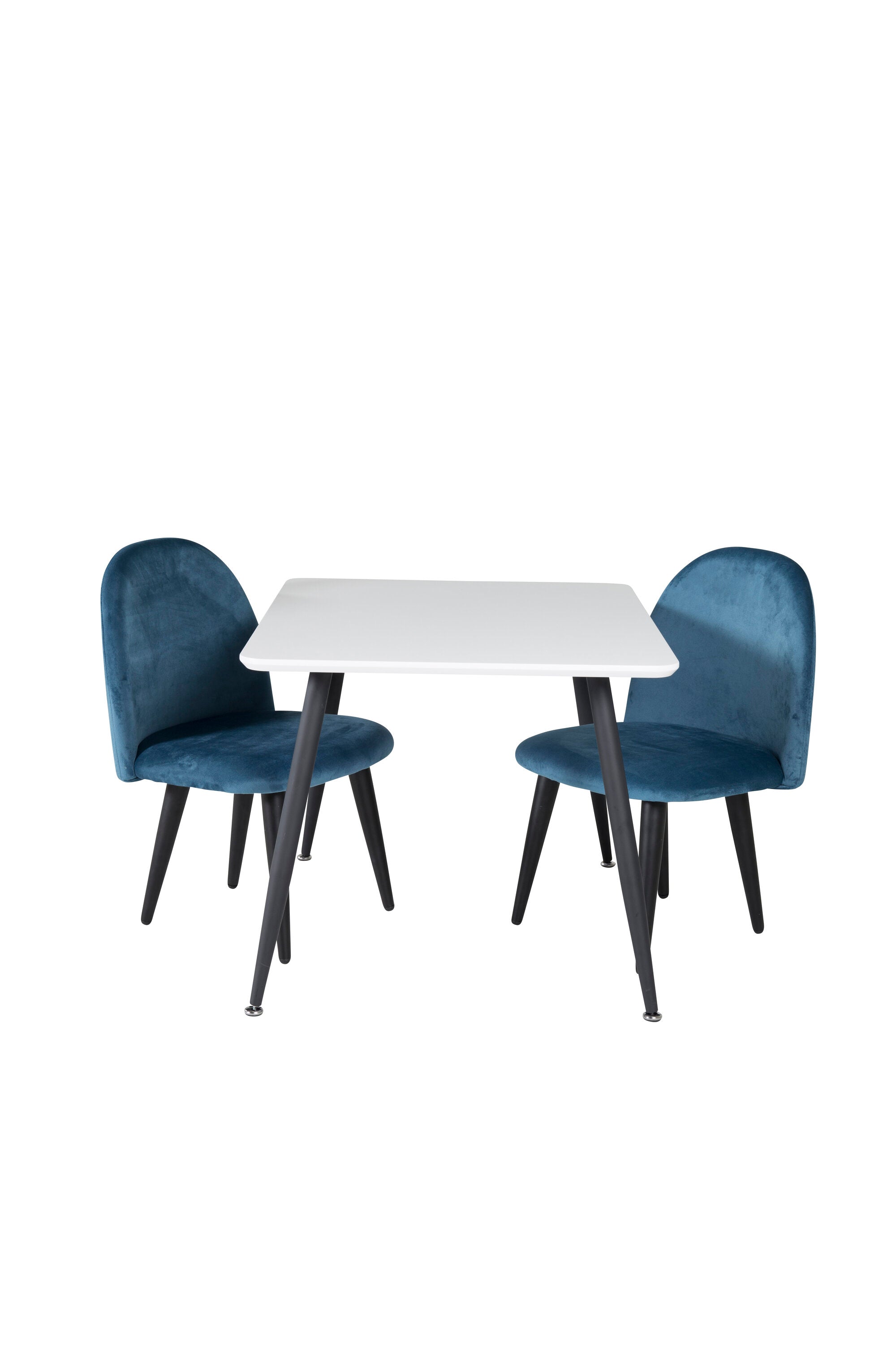 Modernes Esszimmer Set Polar mit stilvollen Velvet-Stühlen für höchsten Komfort und einladendes Ambiente.