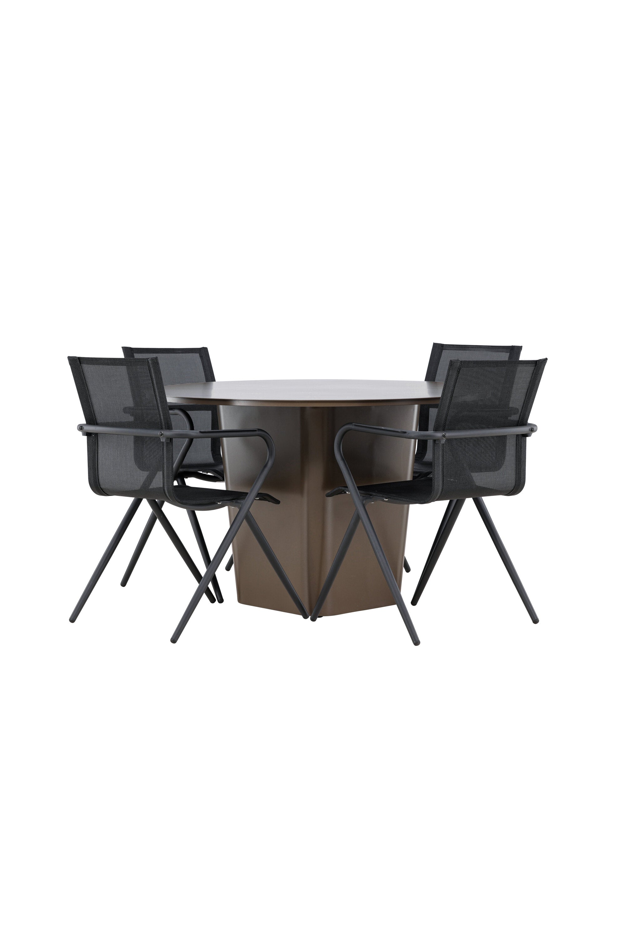 Entdecken Sie das elegante Santa Fe Gartentisch Set Alina von Venture Home. Hochwertiges Aluminium, ergonomische Stühle und wetterfestes Design für stilvolle Momente.