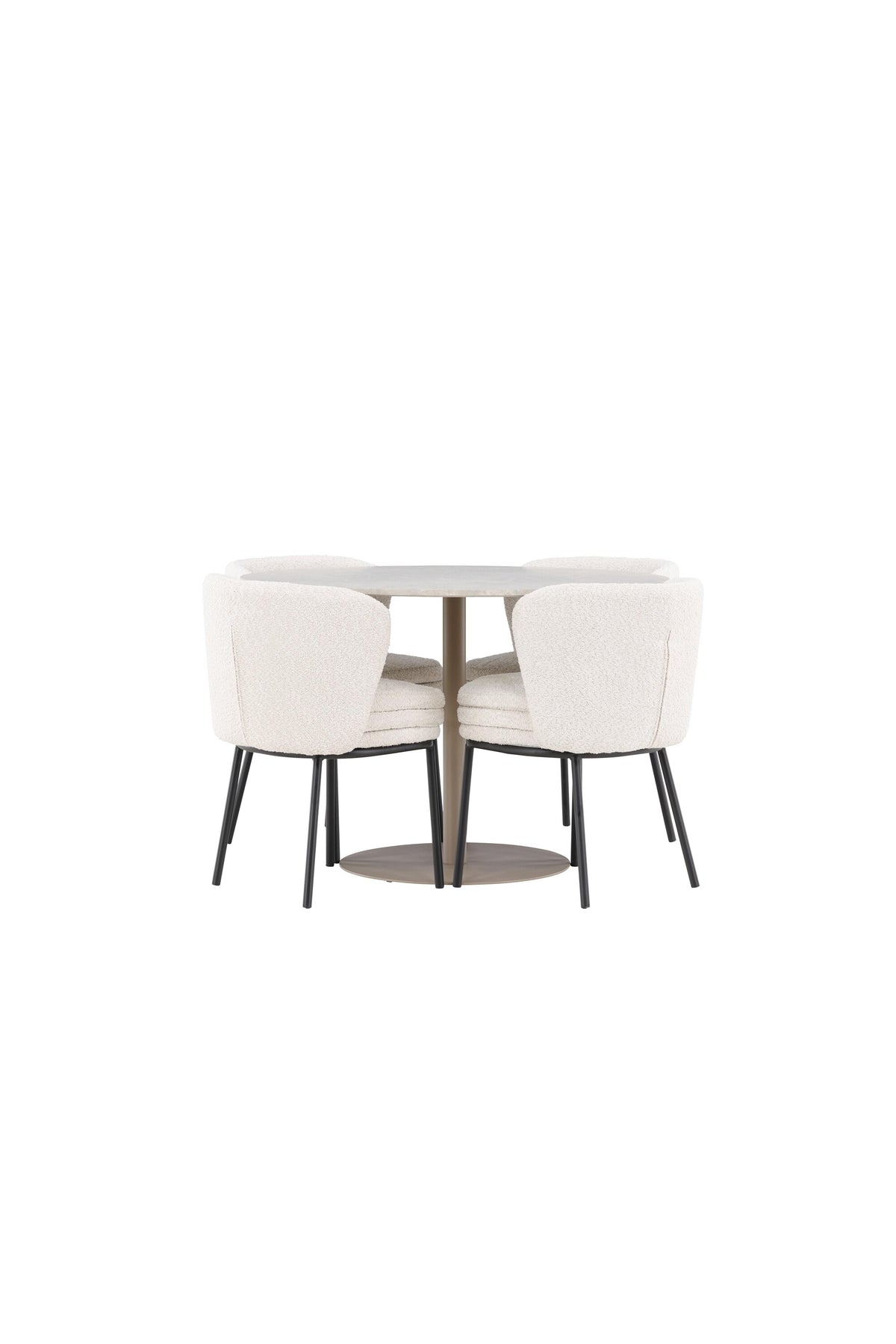 Lycke Esstisch mit Agnes Stühlen in  präsentiert im Onlineshop von KAQTU Design AG. Bartischset ist von Venture Home