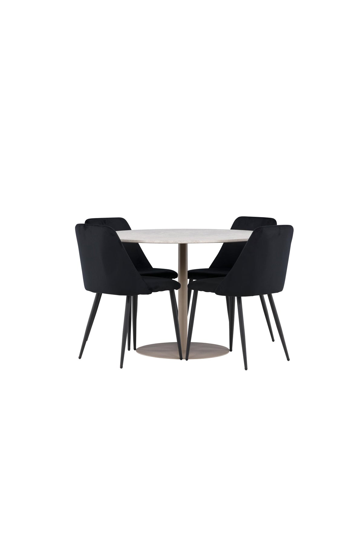 Lycke Esstisch mit Night Stühlen in  präsentiert im Onlineshop von KAQTU Design AG. Bartischset ist von Venture Home