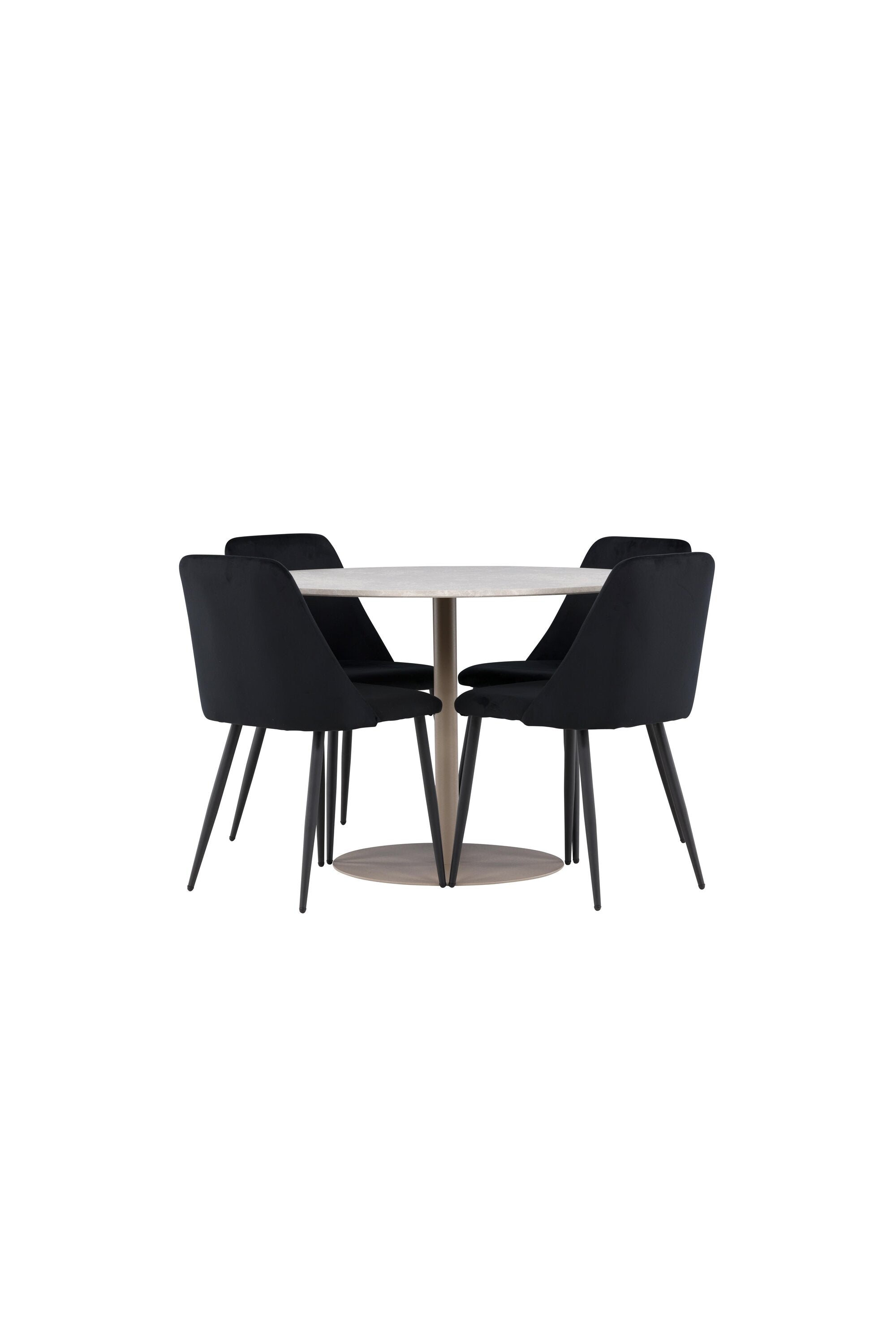 Lycke Esstisch mit Night Stühlen in  präsentiert im Onlineshop von KAQTU Design AG. Bartischset ist von Venture Home