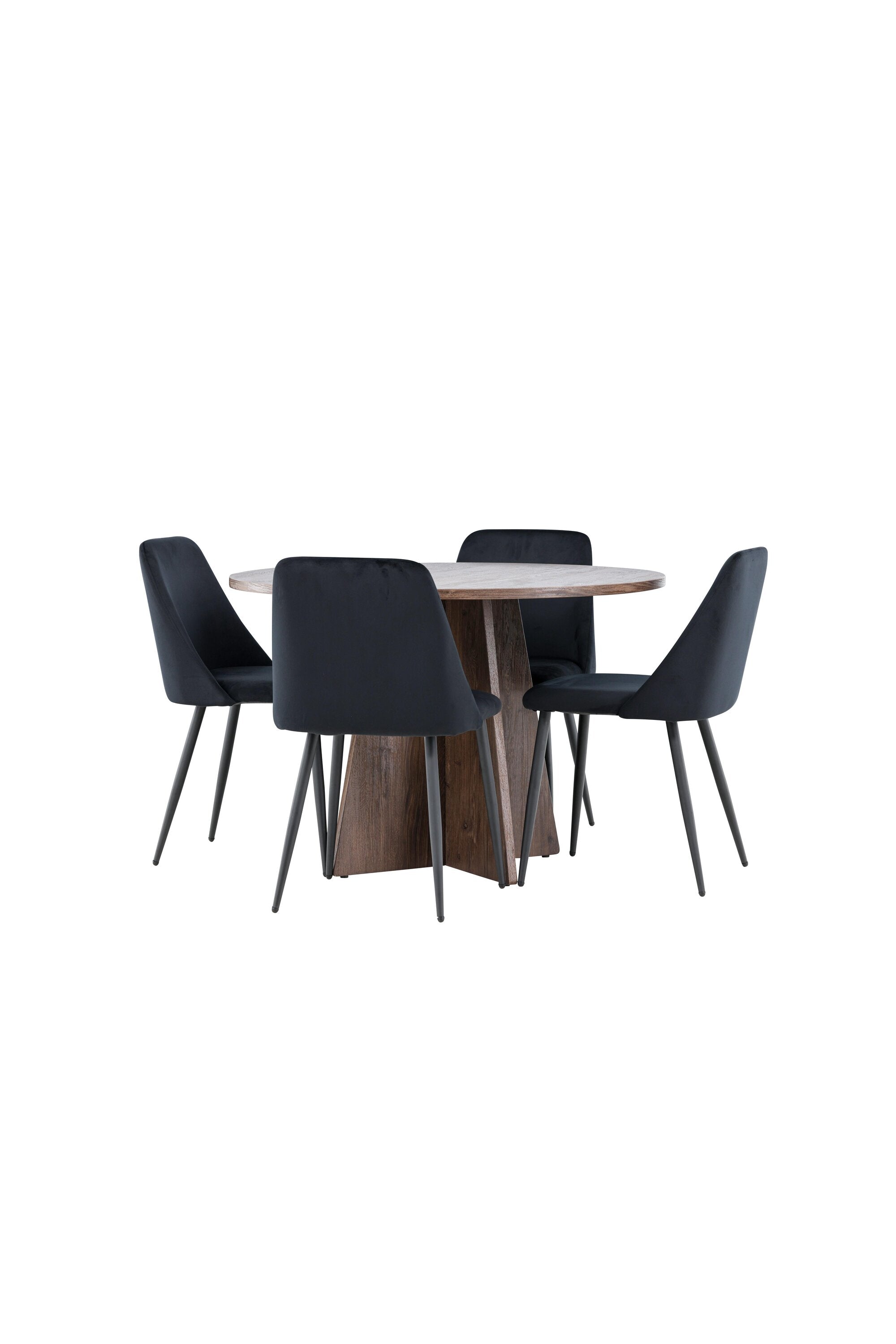 Bootcut Esszimmertisch mit Night Stühlen in  präsentiert im Onlineshop von KAQTU Design AG. Bartischset ist von Venture Home