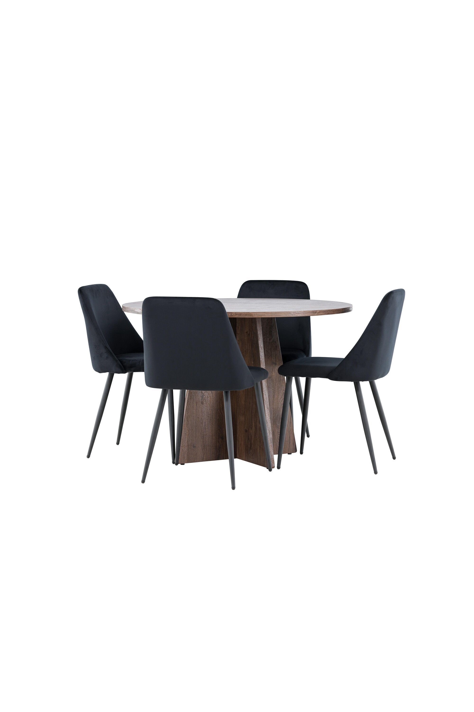 Bootcut Esszimmertisch mit Night Stühlen in  präsentiert im Onlineshop von KAQTU Design AG. Bartischset ist von Venture Home