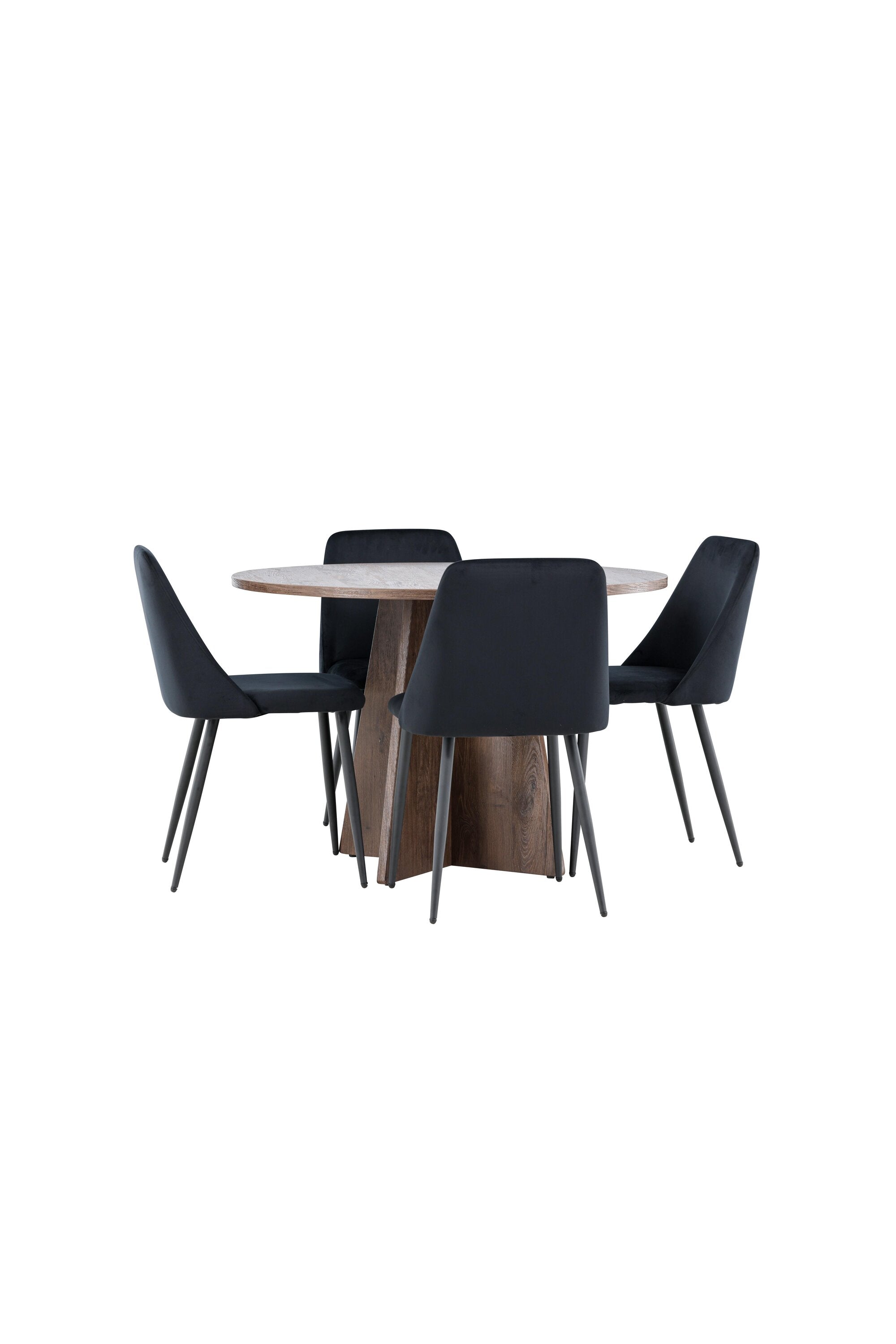Bootcut Esszimmertisch mit Night Stühlen in  präsentiert im Onlineshop von KAQTU Design AG. Bartischset ist von Venture Home