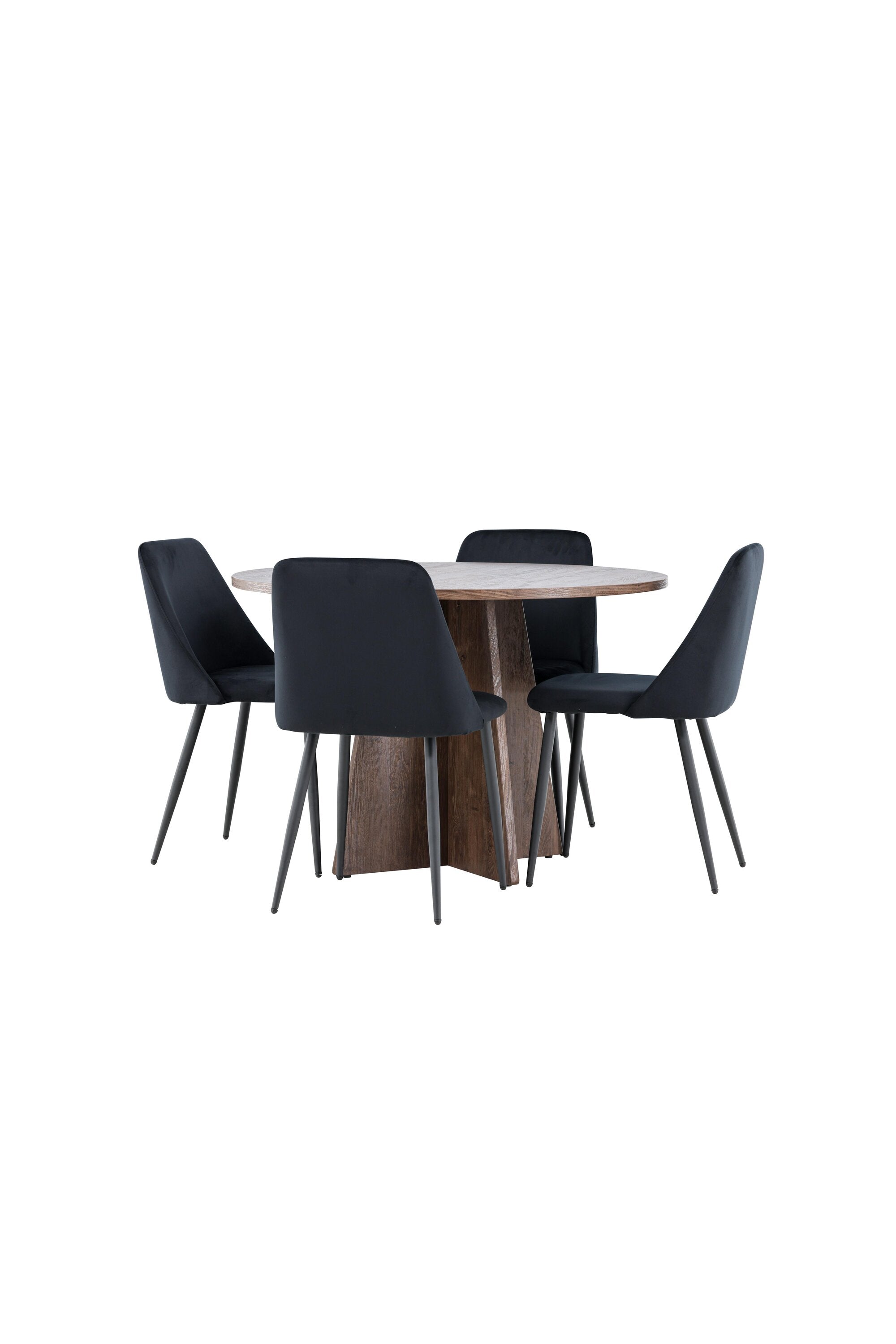 Bootcut Esszimmertisch mit Night Stühlen in  präsentiert im Onlineshop von KAQTU Design AG. Bartischset ist von Venture Home