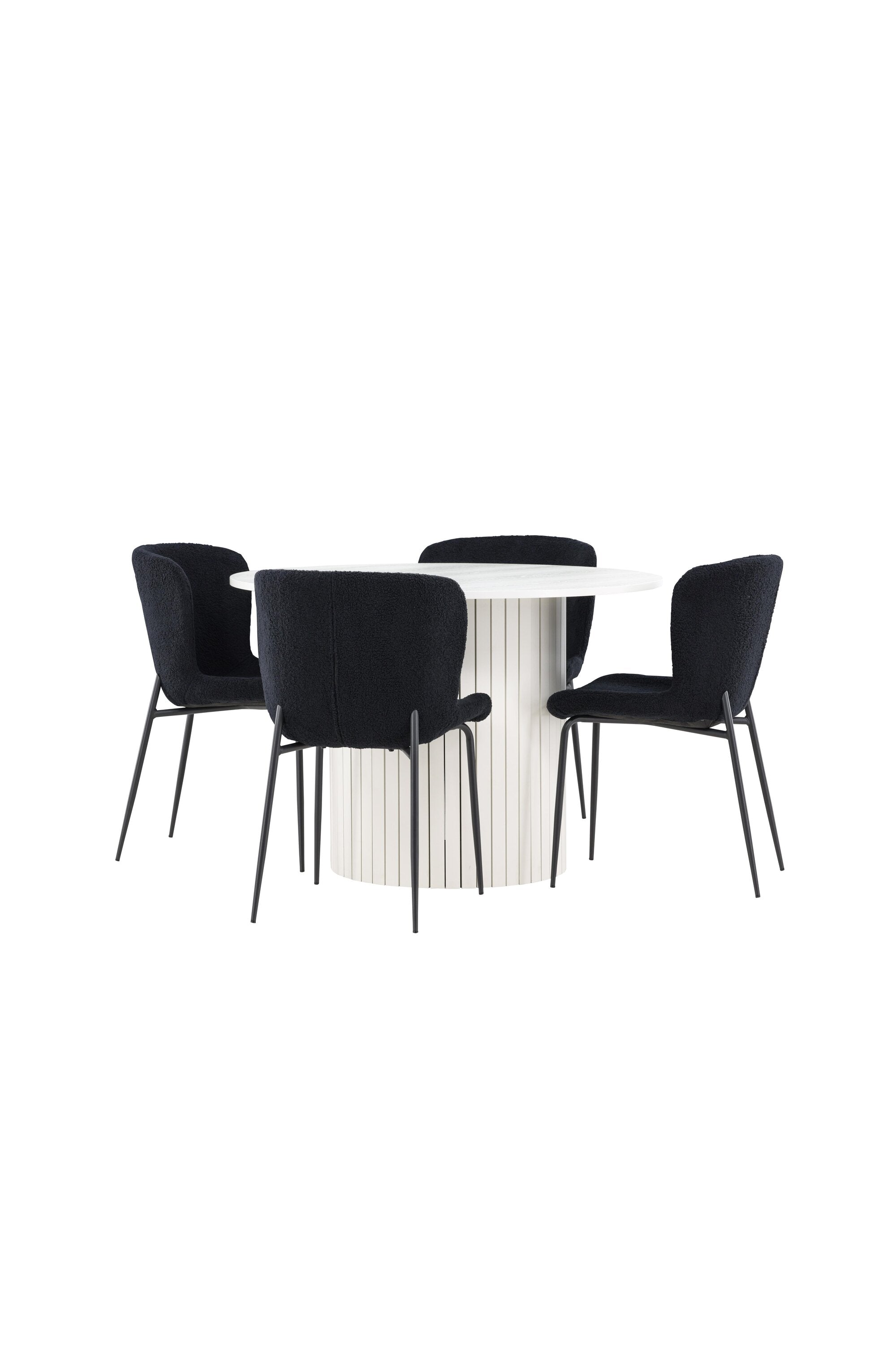 Härön Esstisch mit Modesto Stühlen in  präsentiert im Onlineshop von KAQTU Design AG. Bartischset ist von Venture Home