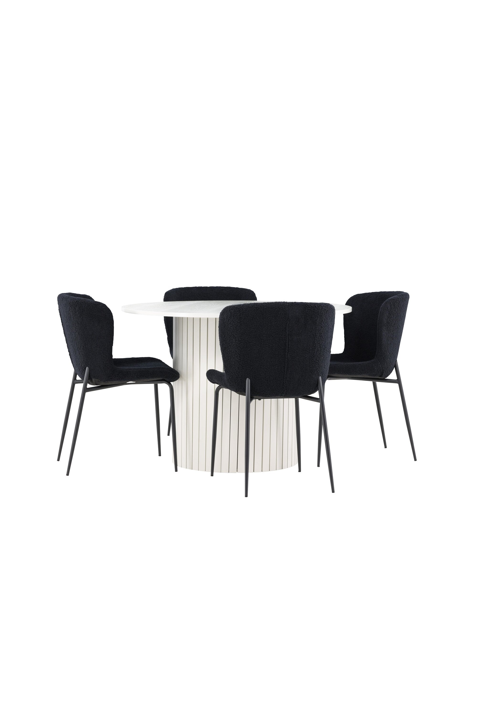 Härön Esstisch mit Modesto Stühlen in  präsentiert im Onlineshop von KAQTU Design AG. Bartischset ist von Venture Home