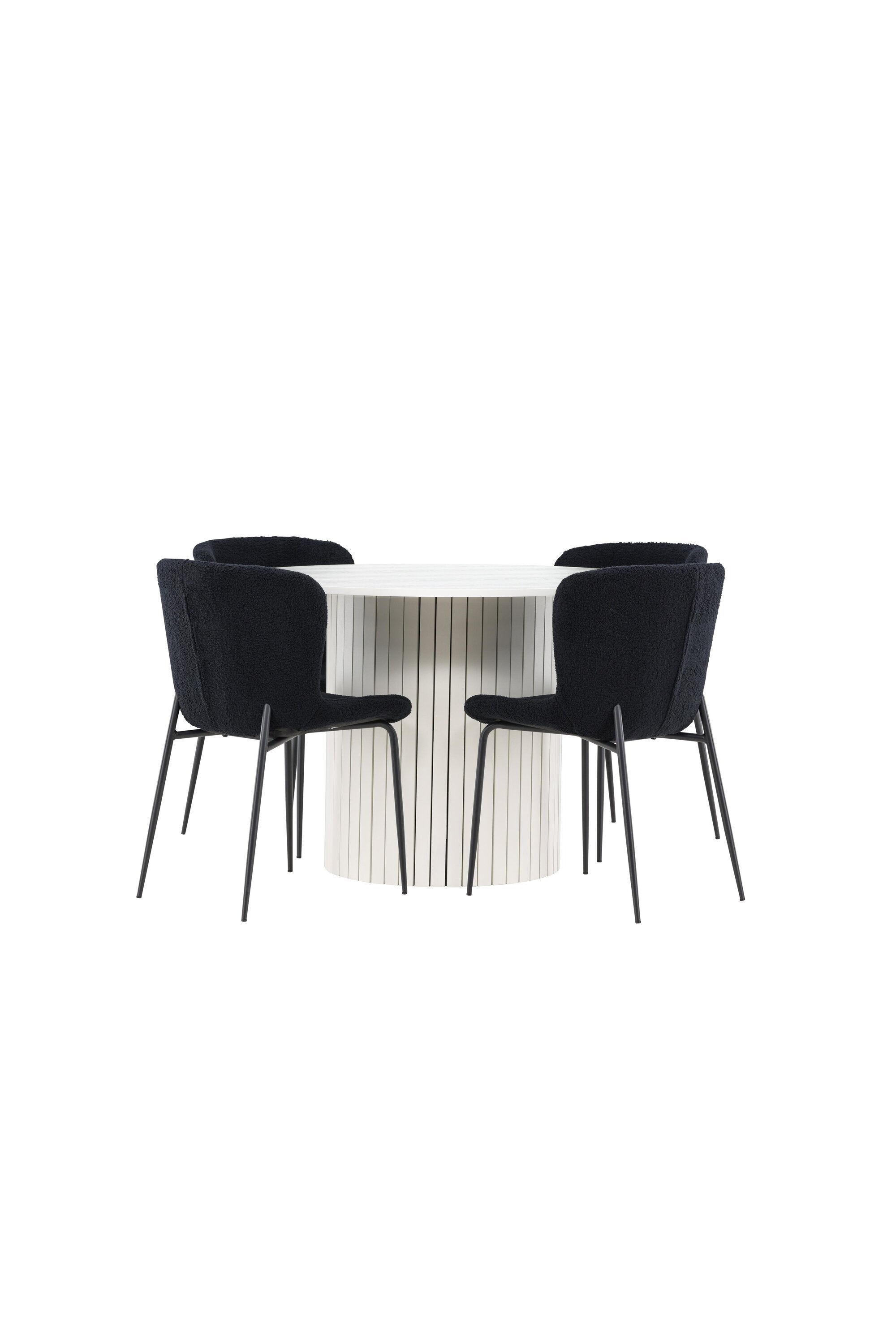 Härön Esstisch mit Modesto Stühlen in  präsentiert im Onlineshop von KAQTU Design AG. Bartischset ist von Venture Home