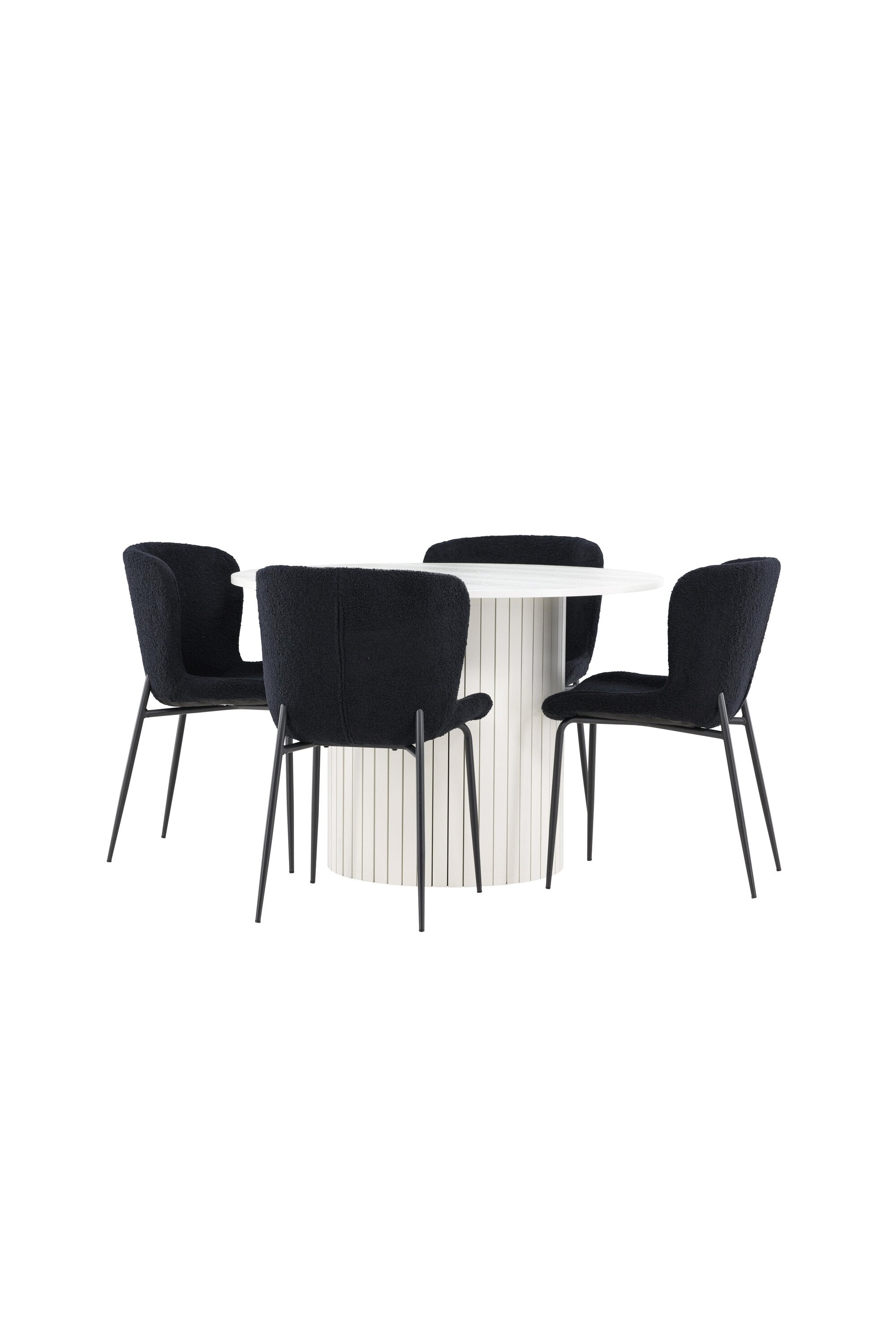 Härön Esstisch mit Modesto Stühlen in  präsentiert im Onlineshop von KAQTU Design AG. Bartischset ist von Venture Home