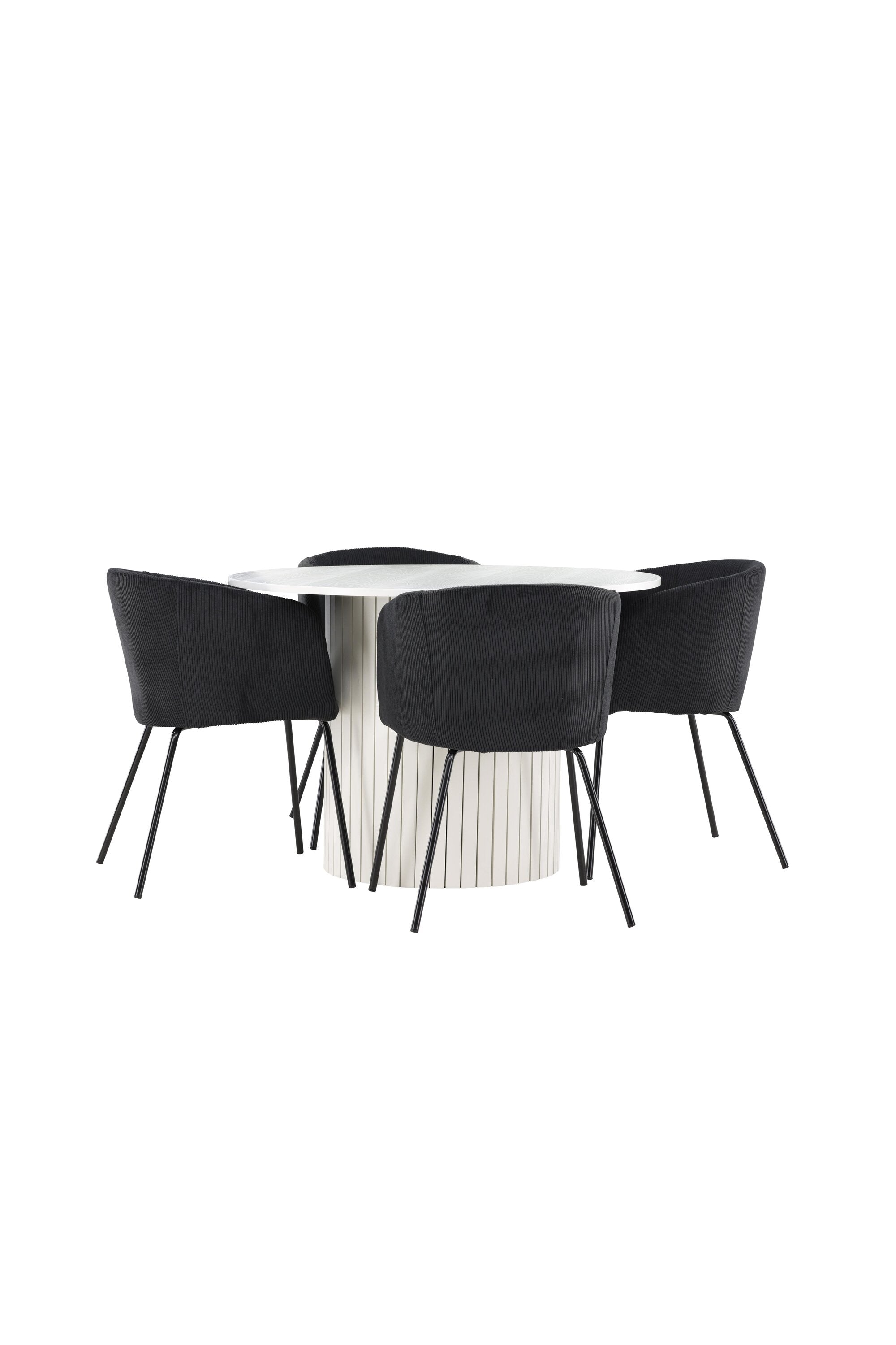 Härön Esstisch mit Berit Stühlen in  präsentiert im Onlineshop von KAQTU Design AG. Bartischset ist von Venture Home