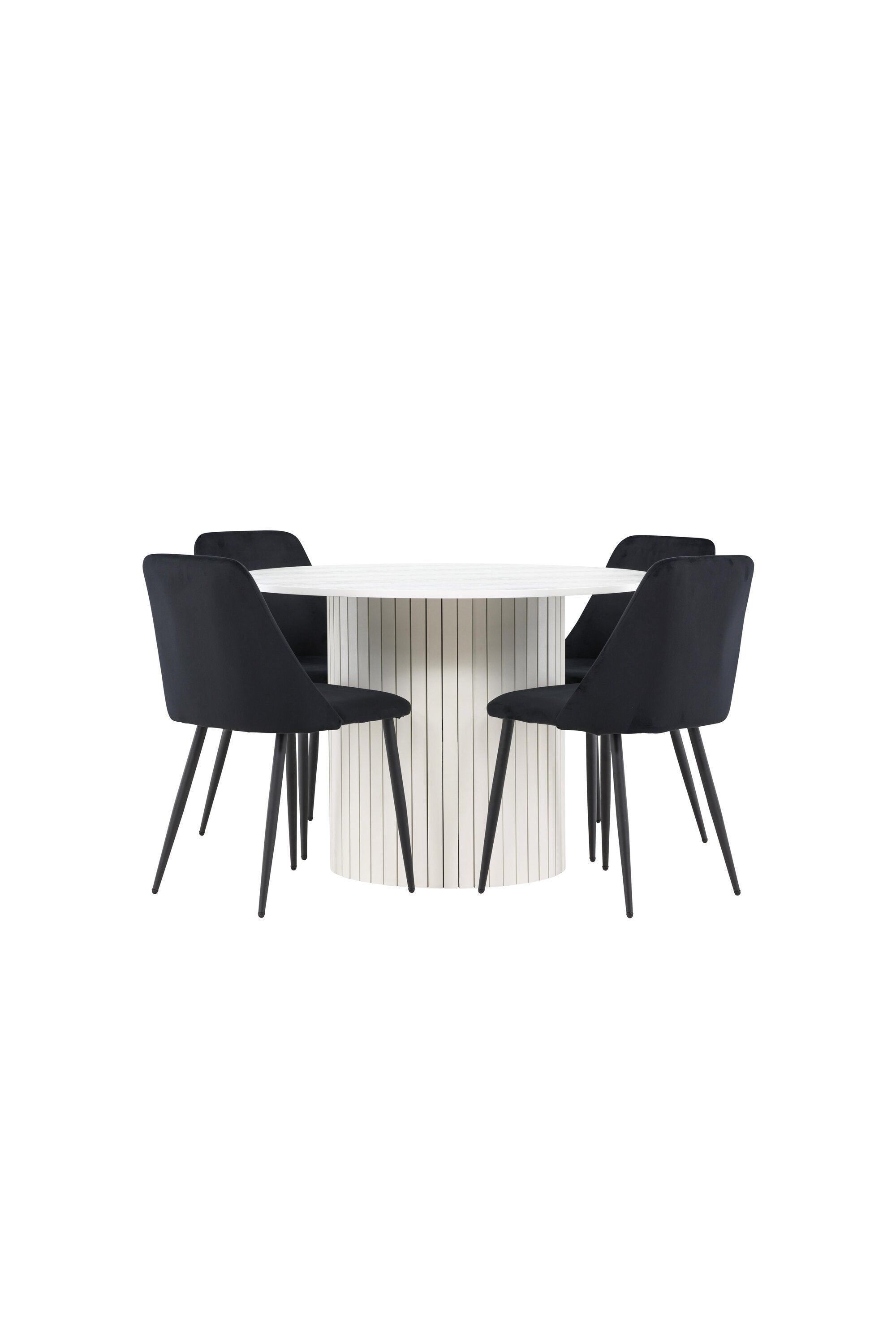 Härön Esstisch mit Night Stühlen in  präsentiert im Onlineshop von KAQTU Design AG. Bartischset ist von Venture Home