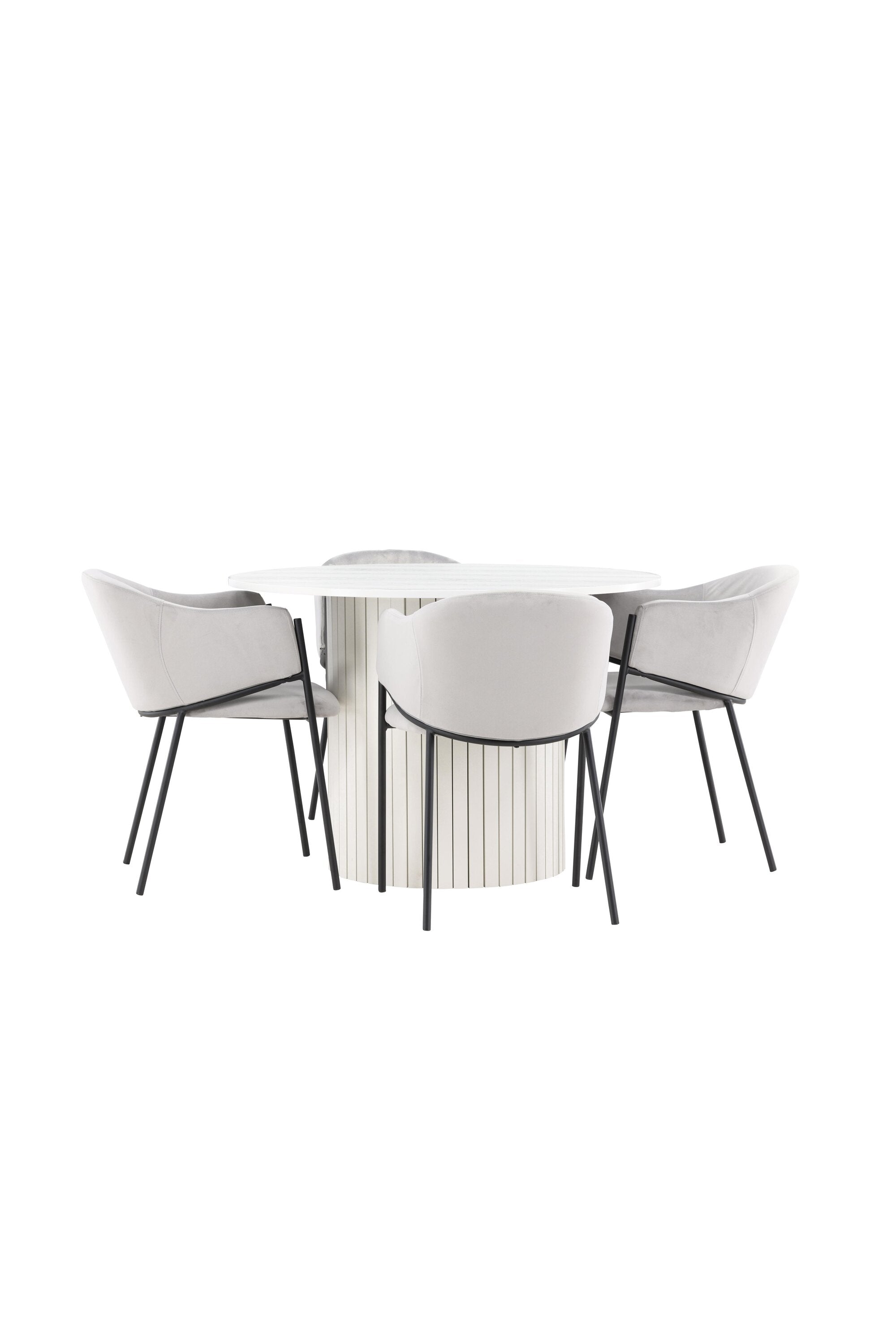 Härön Esstisch mit Stühlen von Evelina in  präsentiert im Onlineshop von KAQTU Design AG. Bartischset ist von Venture Home