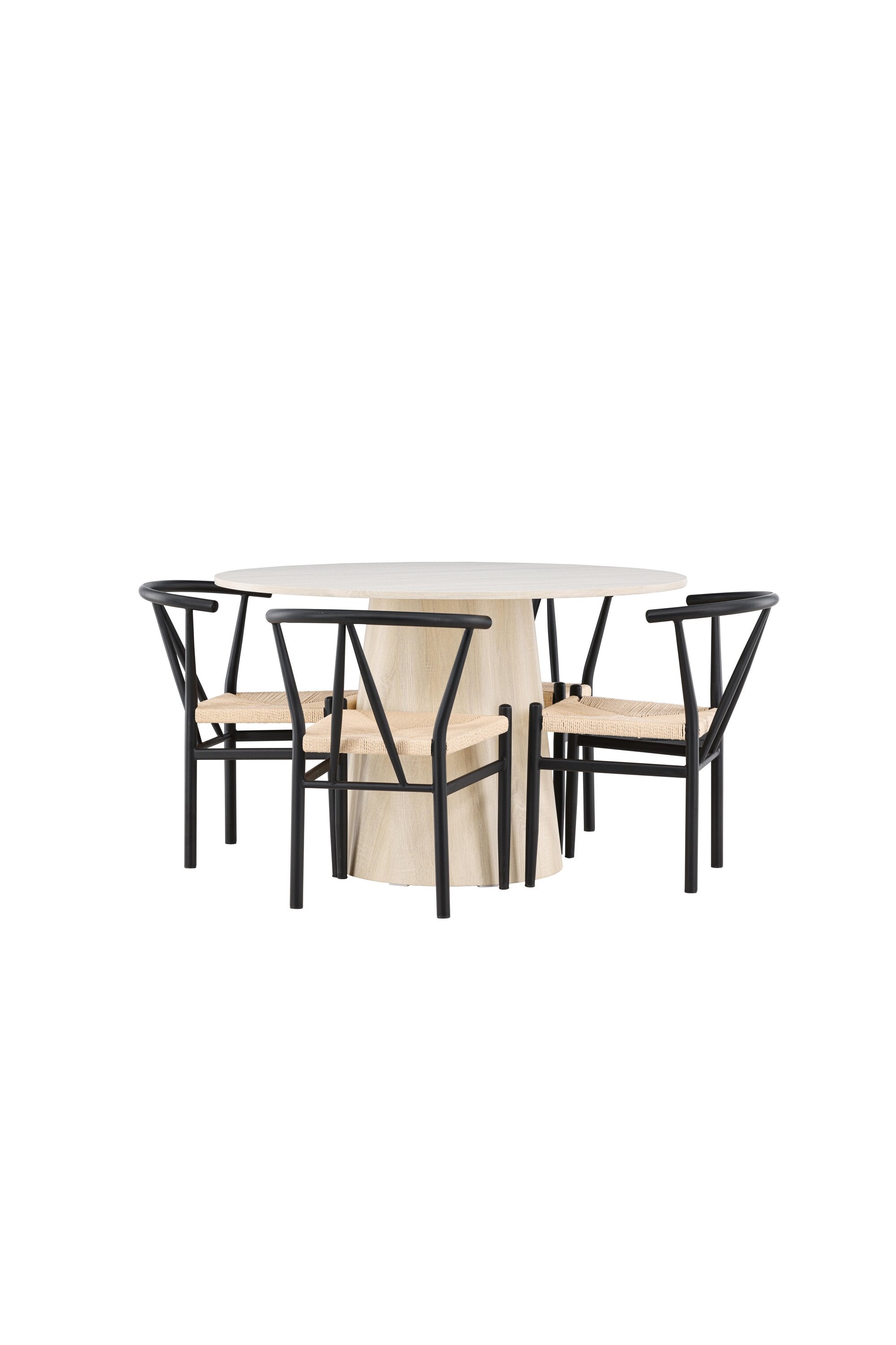 Lanzo Esszimmertisch mit Alfons Stühlen in  präsentiert im Onlineshop von KAQTU Design AG. Bartischset ist von Venture Home
