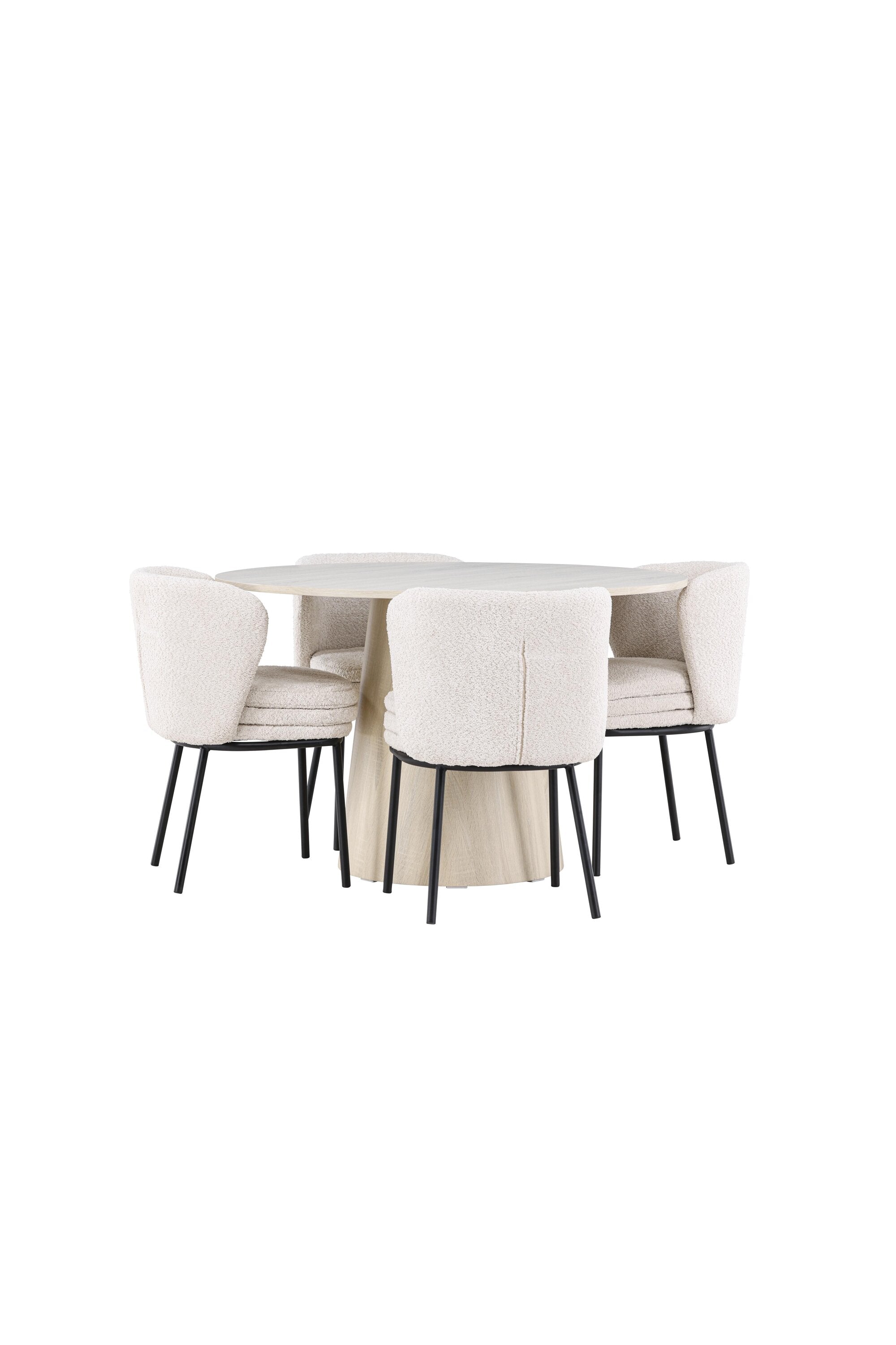 Lanzo Esstisch mit Agnes Stühlen in  präsentiert im Onlineshop von KAQTU Design AG. Bartischset ist von Venture Home