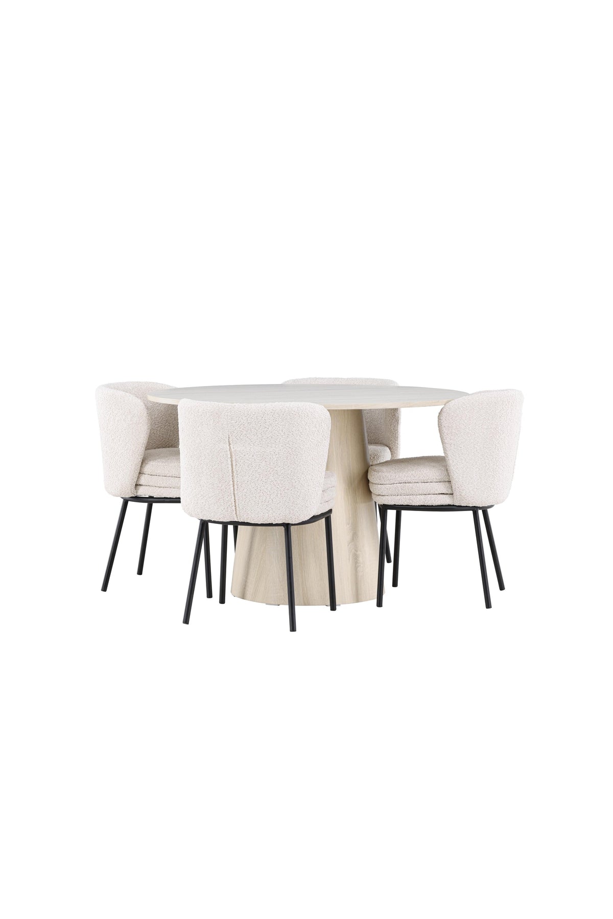 Lanzo Esstisch mit Agnes Stühlen in  präsentiert im Onlineshop von KAQTU Design AG. Bartischset ist von Venture Home