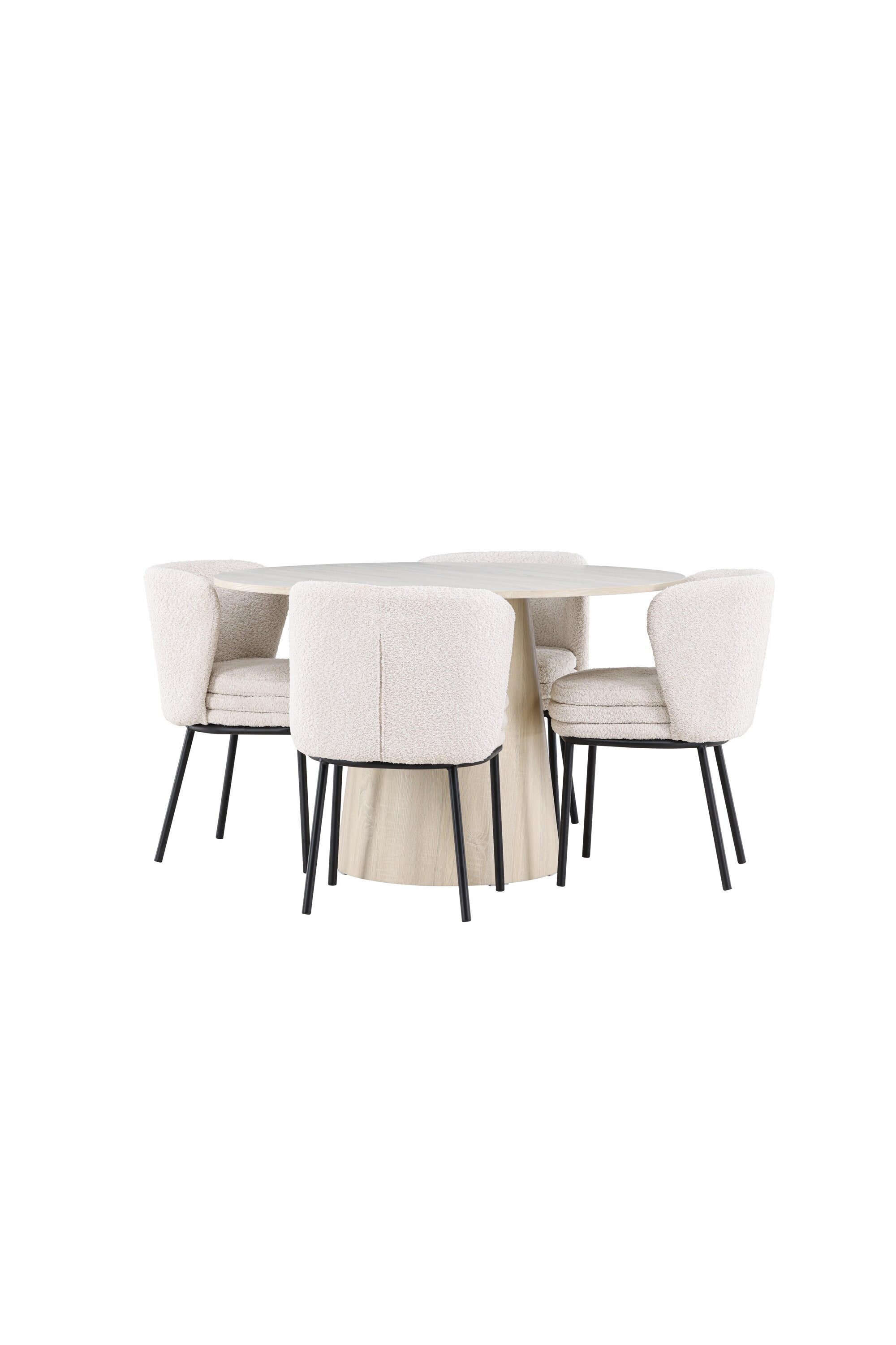 Lanzo Esstisch mit Agnes Stühlen in  präsentiert im Onlineshop von KAQTU Design AG. Bartischset ist von Venture Home