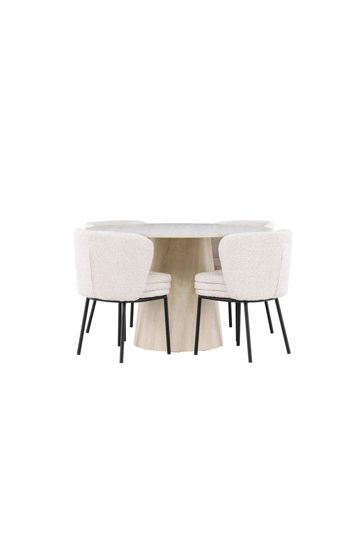 Lanzo Esstisch mit Agnes Stühlen in  präsentiert im Onlineshop von KAQTU Design AG. Bartischset ist von Venture Home