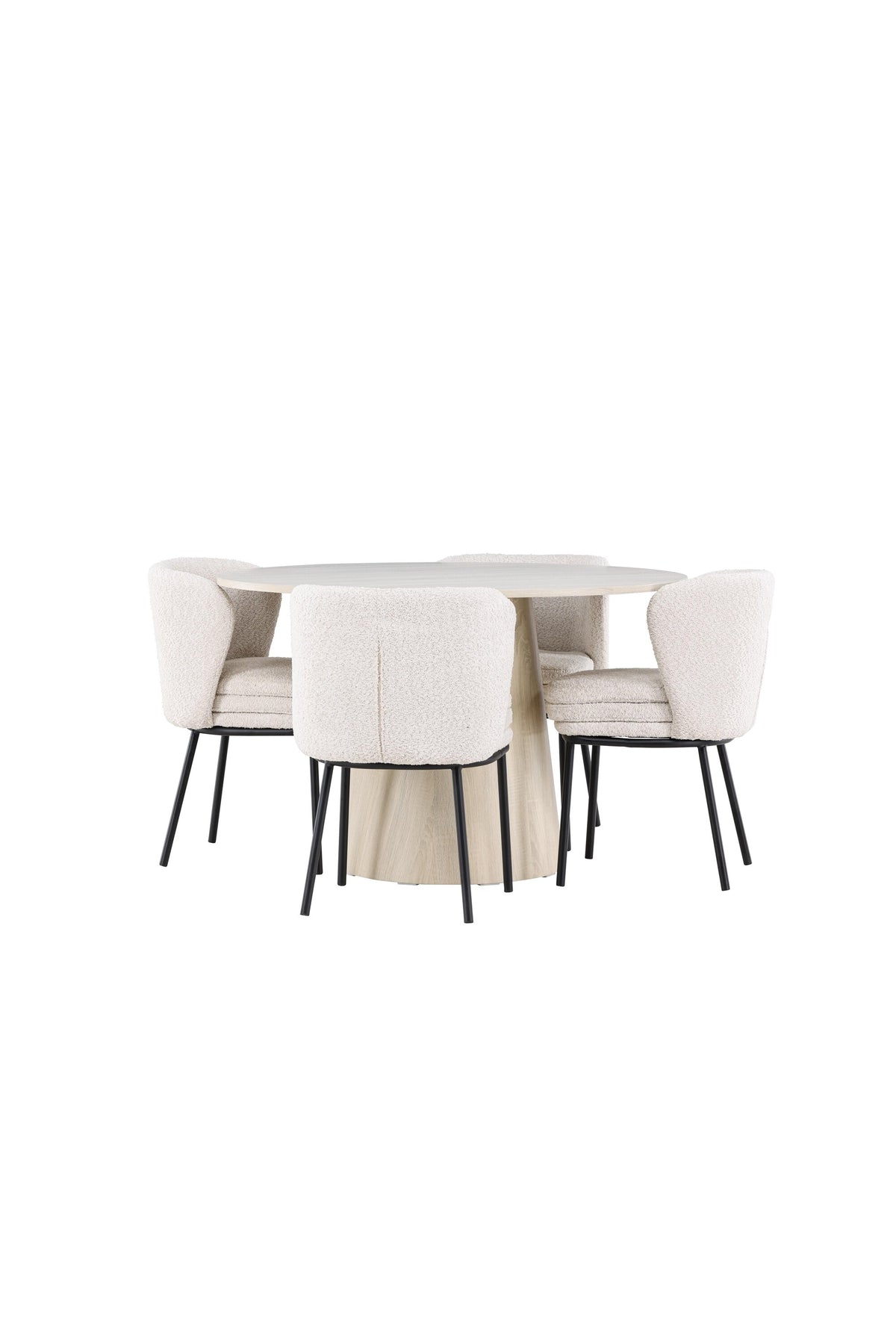 Lanzo Esstisch mit Agnes Stühlen in  präsentiert im Onlineshop von KAQTU Design AG. Bartischset ist von Venture Home