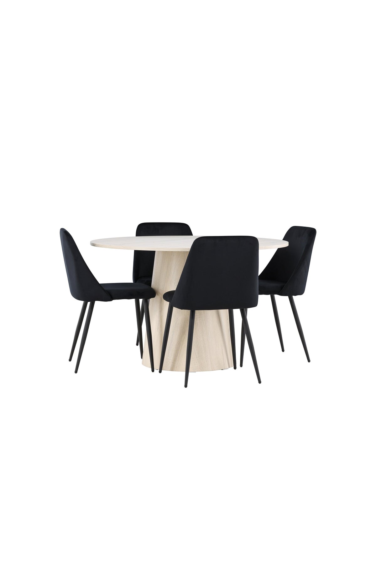 Lanzo Esstisch mit Night Stühlen in  präsentiert im Onlineshop von KAQTU Design AG. Bartischset ist von Venture Home