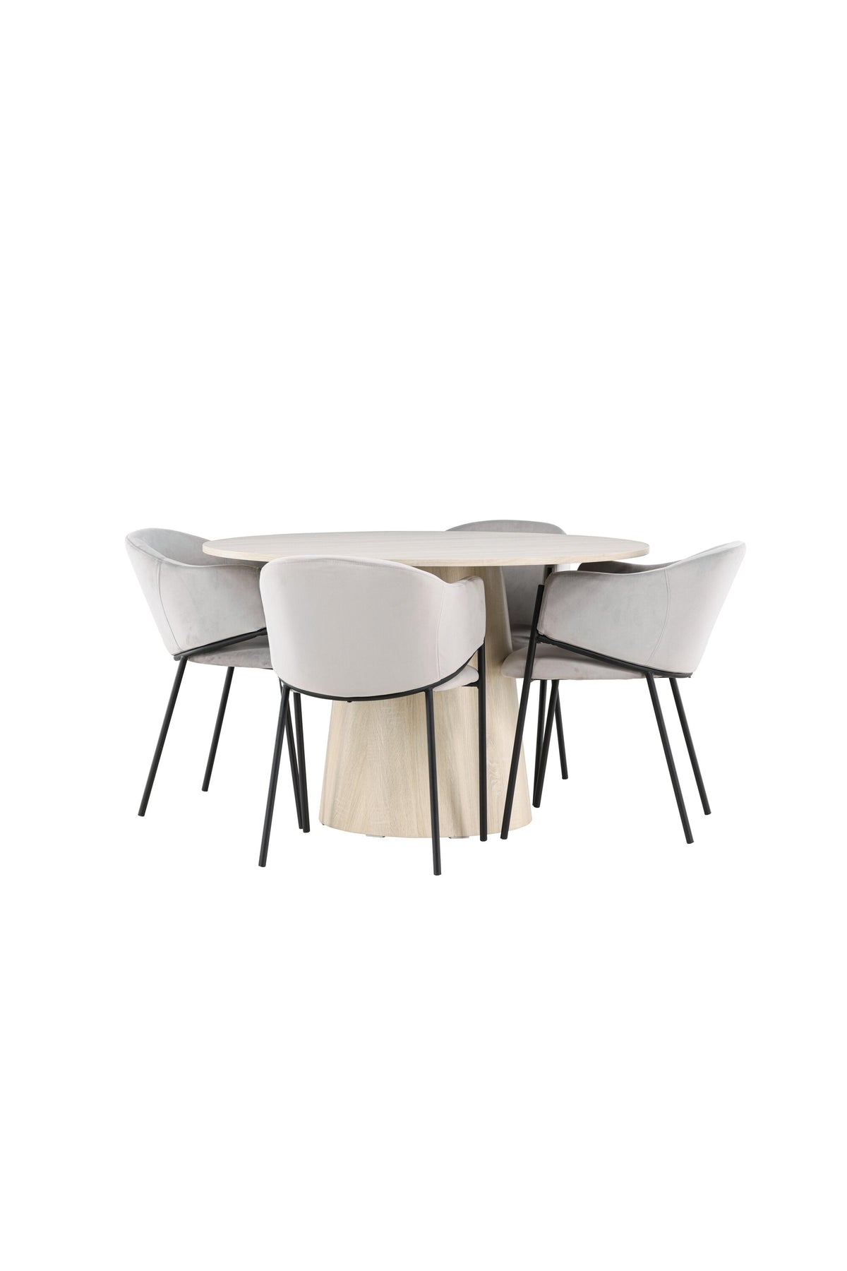 Lanzo Esstisch mit Evelina Stühlen in  präsentiert im Onlineshop von KAQTU Design AG. Bartischset ist von Venture Home