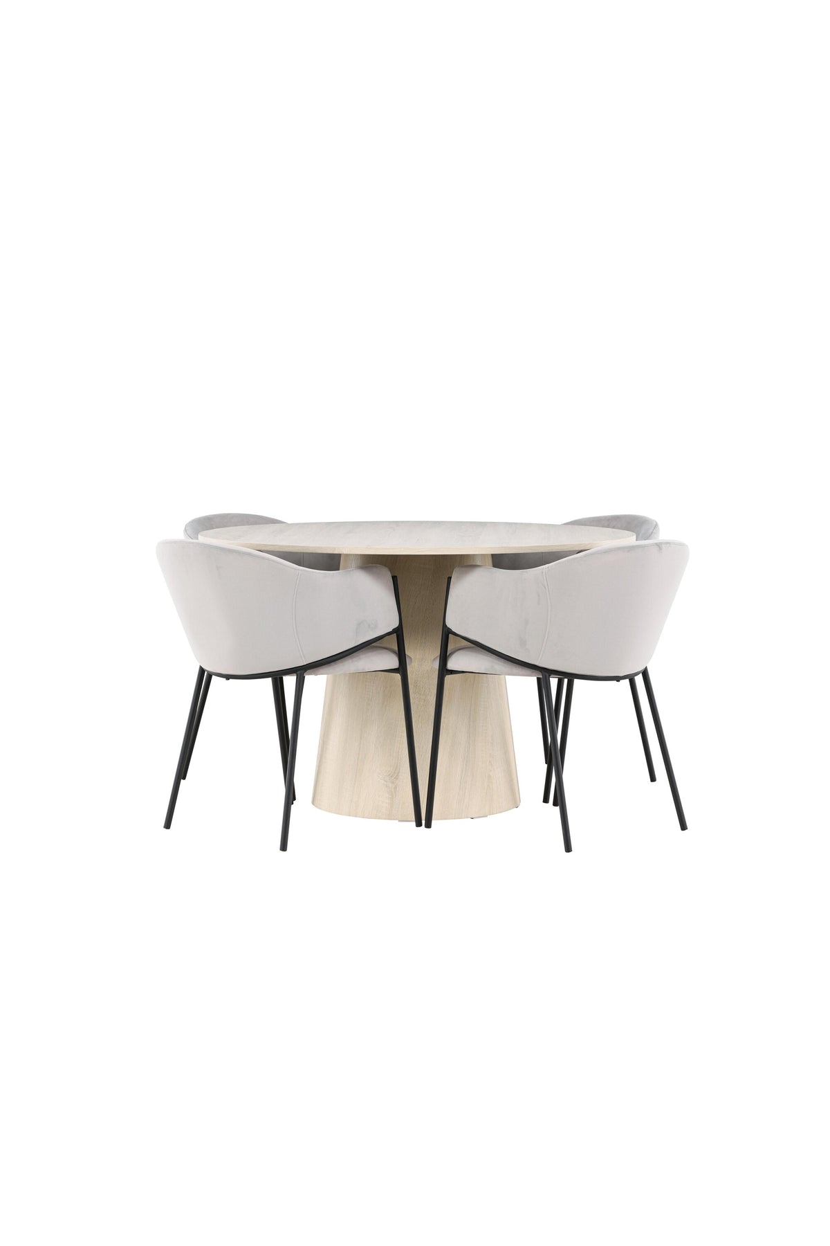 Lanzo Esstisch mit Evelina Stühlen in  präsentiert im Onlineshop von KAQTU Design AG. Bartischset ist von Venture Home