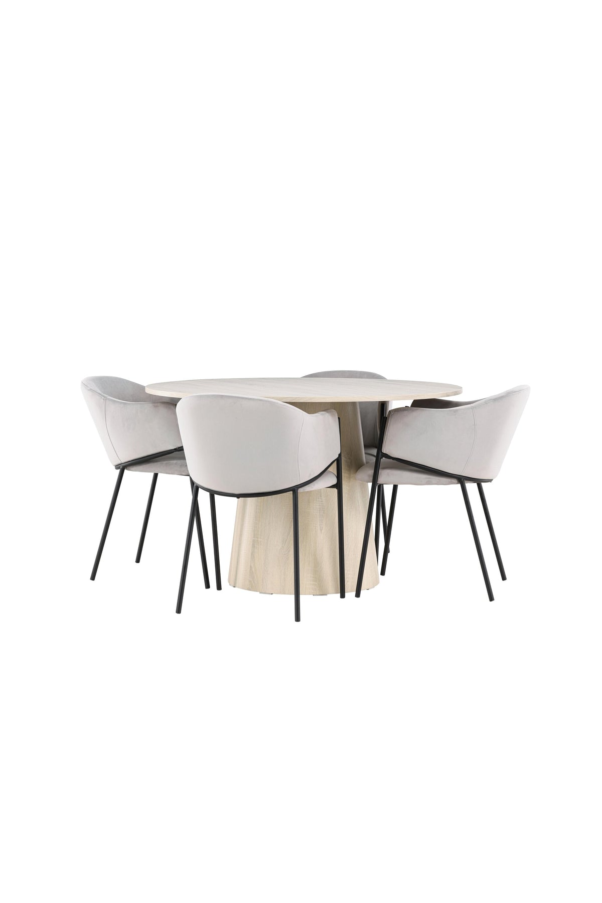 Lanzo Esstisch mit Evelina Stühlen in  präsentiert im Onlineshop von KAQTU Design AG. Bartischset ist von Venture Home