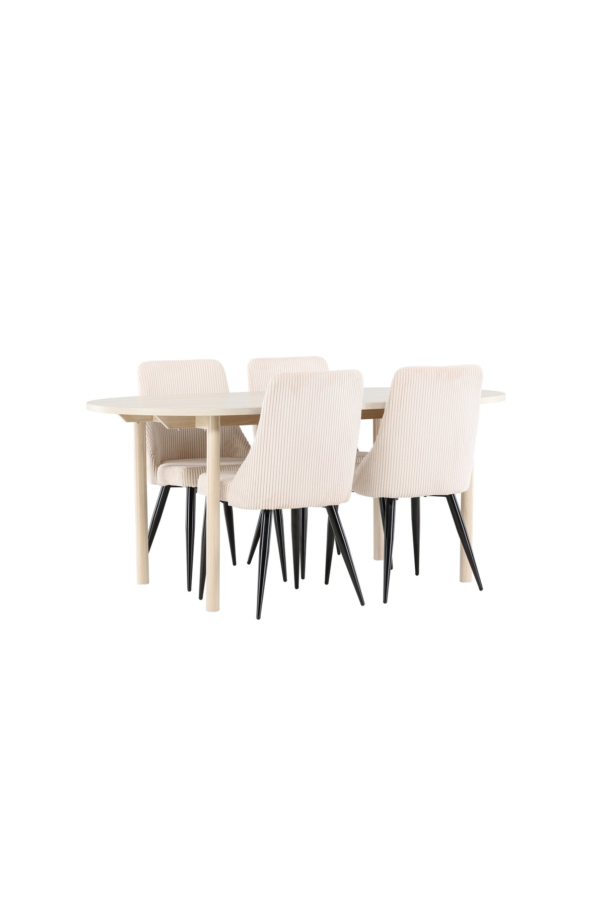 Andy Esstisch mit Leone Stühlen in  präsentiert im Onlineshop von KAQTU Design AG. Esszimmerset ist von Venture Home