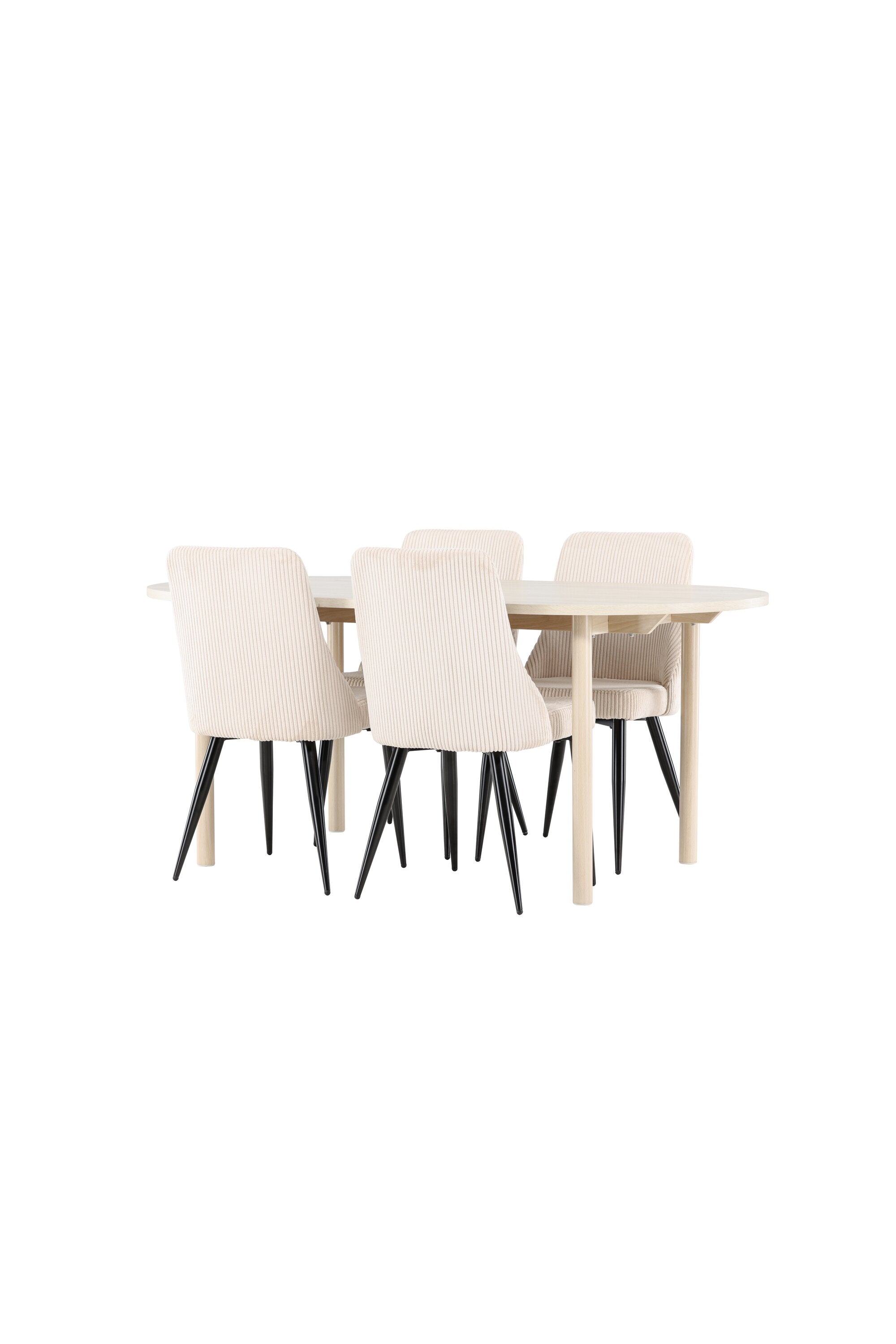 Andy Esstisch mit Leone Stühlen in  präsentiert im Onlineshop von KAQTU Design AG. Esszimmerset ist von Venture Home