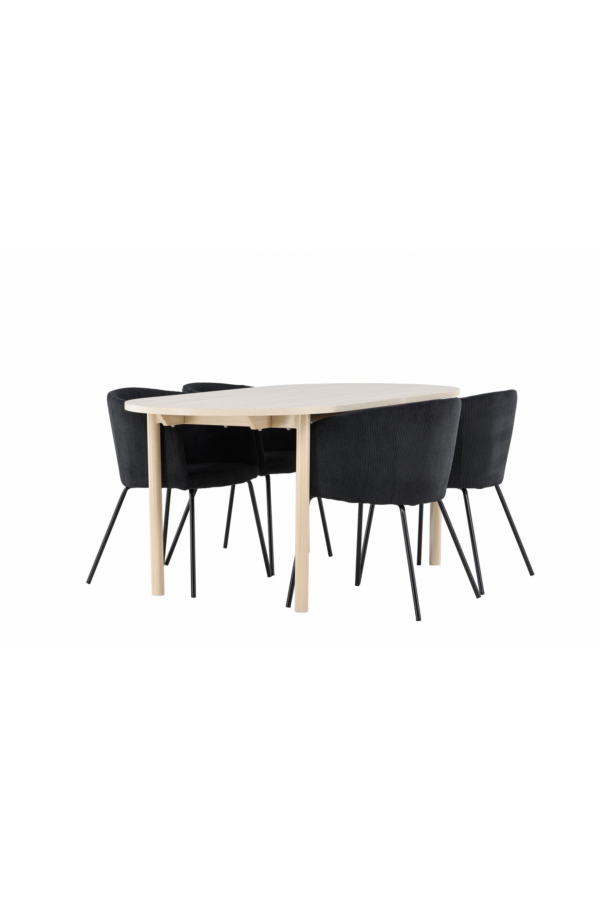 Andy Esstisch mit Berit Stühlen in  präsentiert im Onlineshop von KAQTU Design AG. Esszimmerset ist von Venture Home