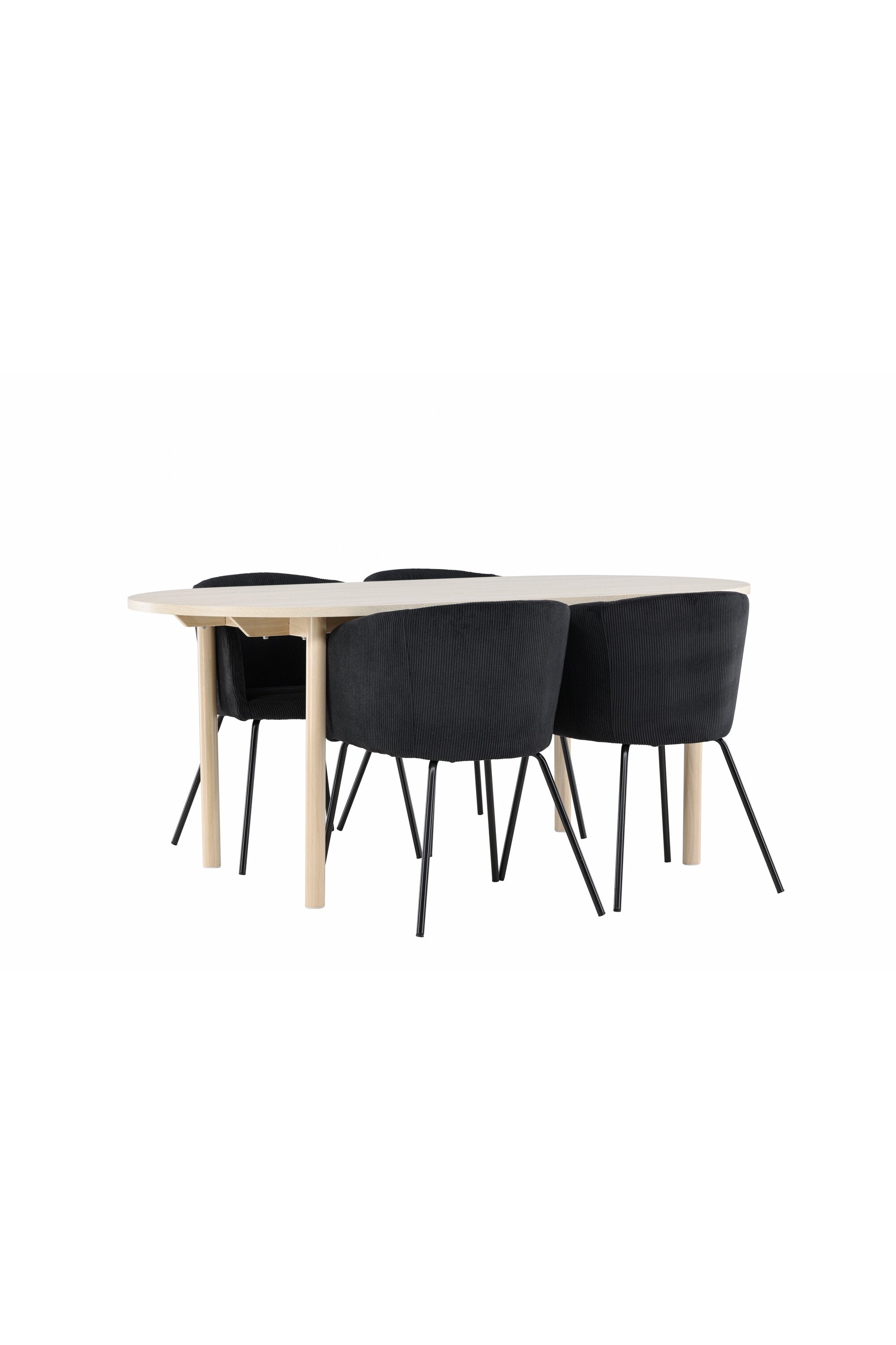 Andy Esstisch mit Berit Stühlen in  präsentiert im Onlineshop von KAQTU Design AG. Esszimmerset ist von Venture Home