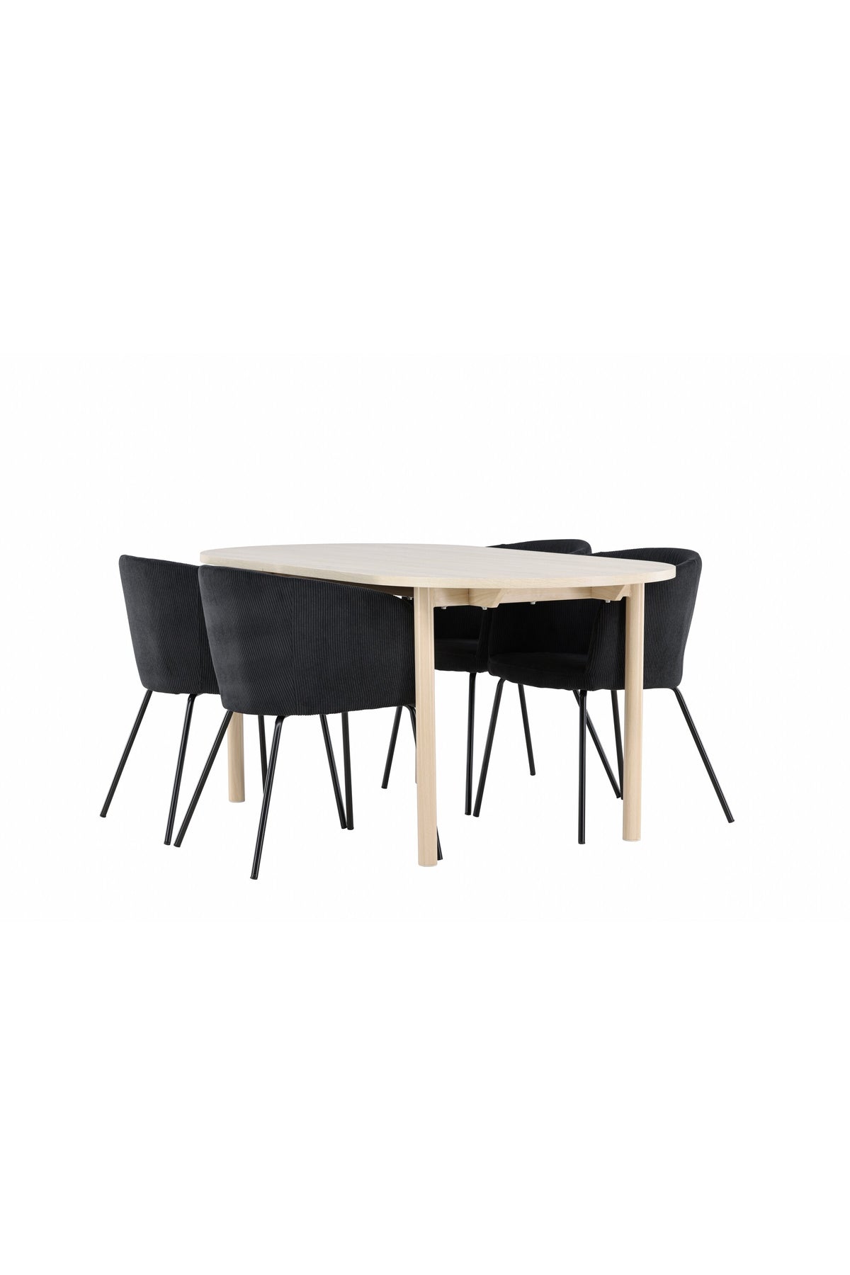 Andy Esstisch mit Berit Stühlen in  präsentiert im Onlineshop von KAQTU Design AG. Esszimmerset ist von Venture Home