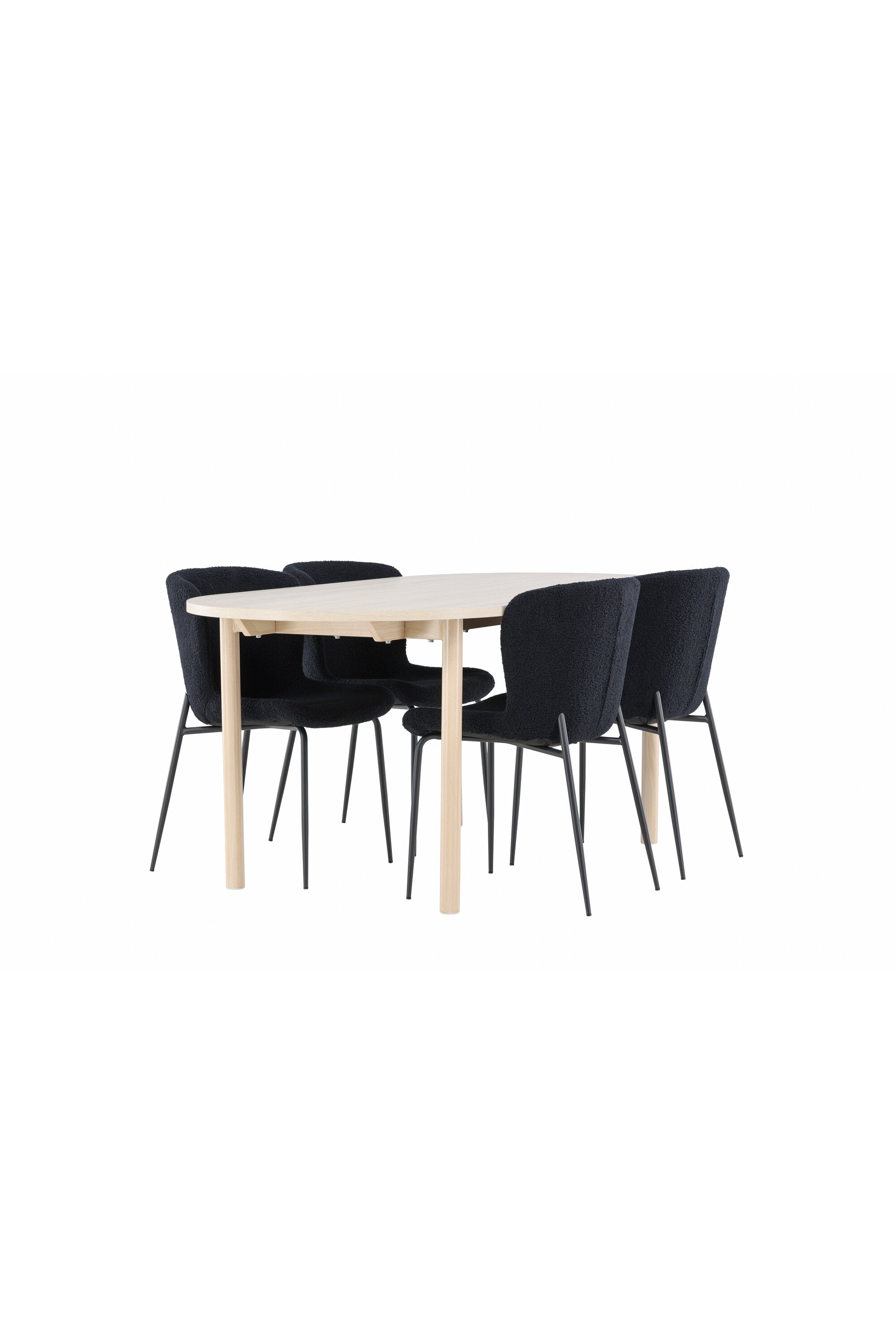 Andy Esstisch mit Modesto Stühlen in  präsentiert im Onlineshop von KAQTU Design AG. Esszimmerset ist von Venture Home