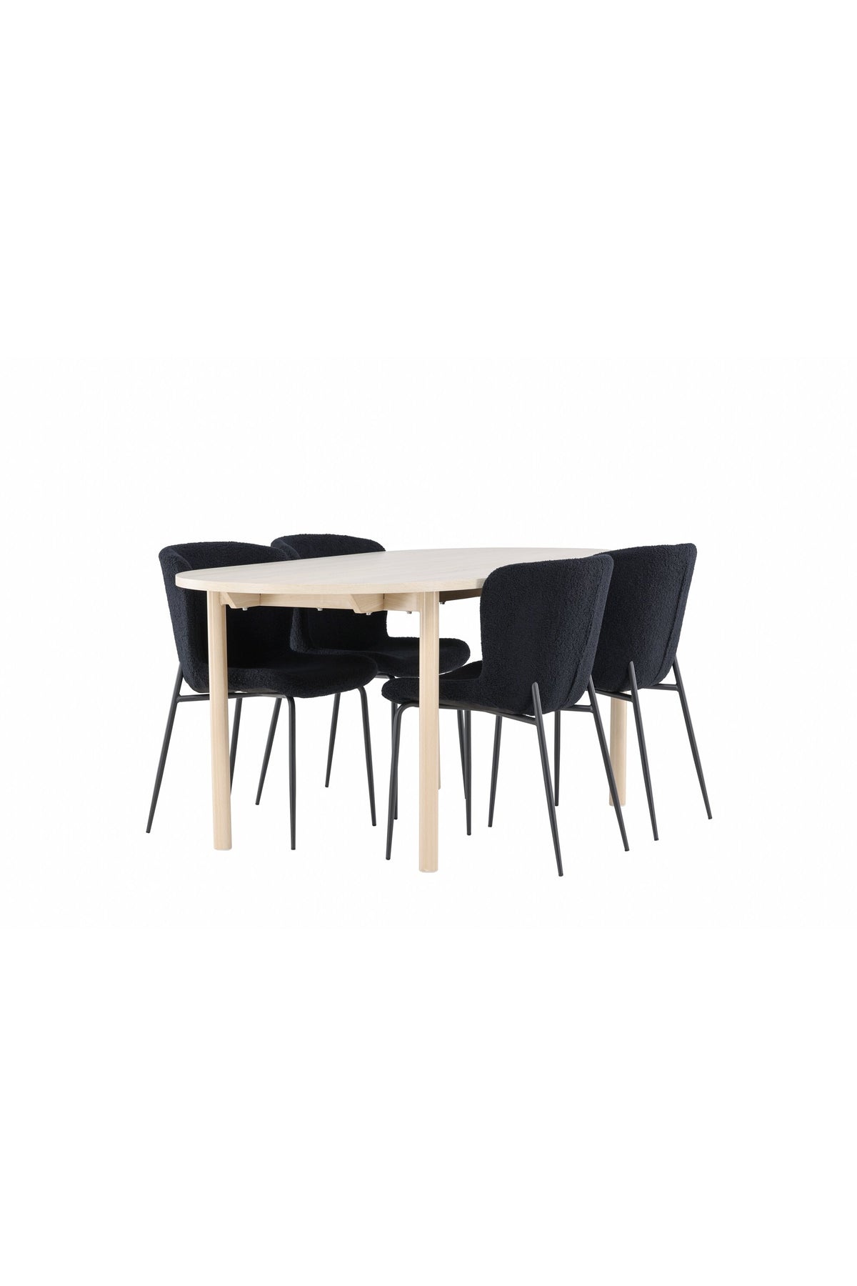 Andy Esstisch mit Modesto Stühlen in  präsentiert im Onlineshop von KAQTU Design AG. Esszimmerset ist von Venture Home