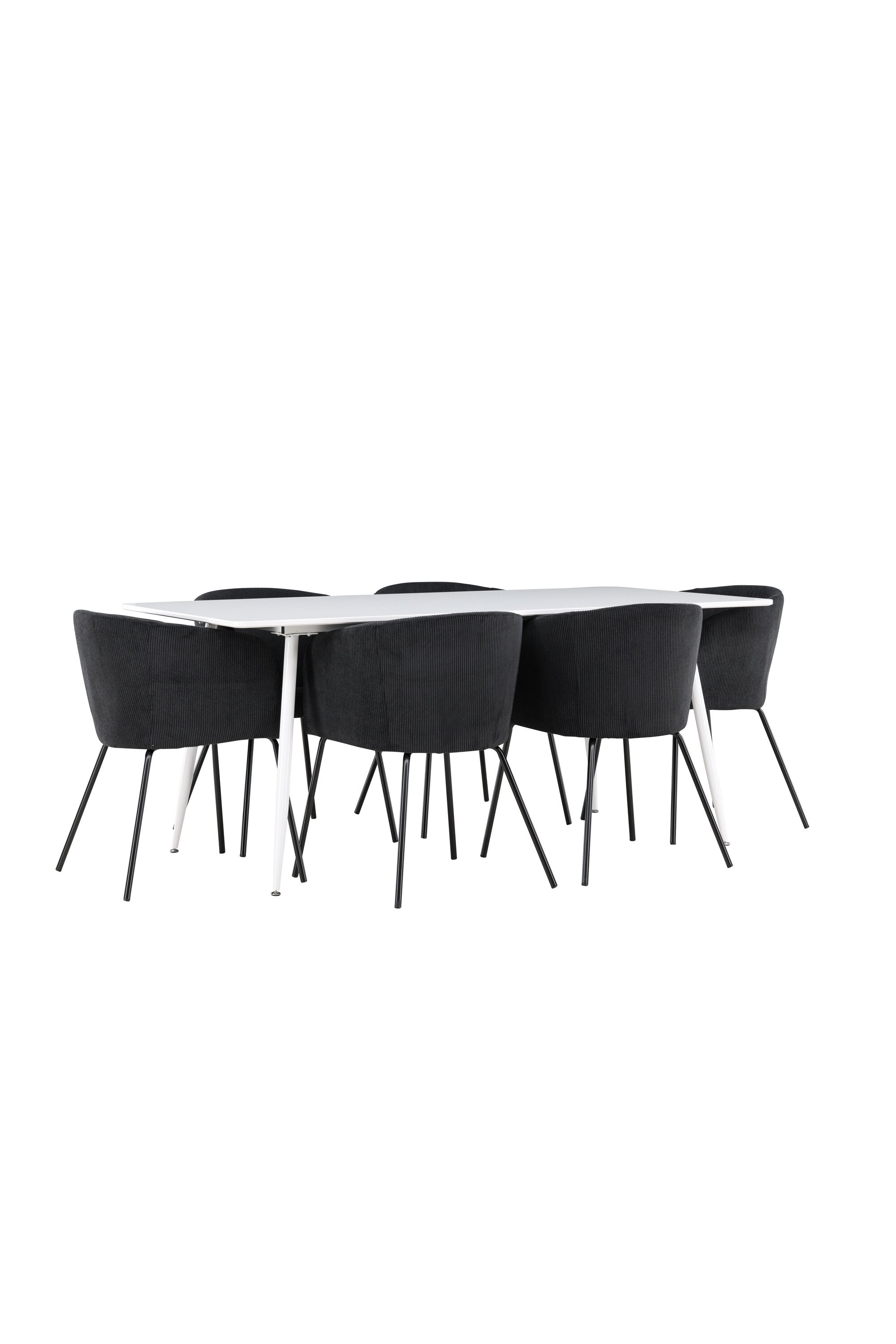 Silar Esstisch mit Stühlen von Berit in  präsentiert im Onlineshop von KAQTU Design AG. Esszimmerset ist von Venture Home