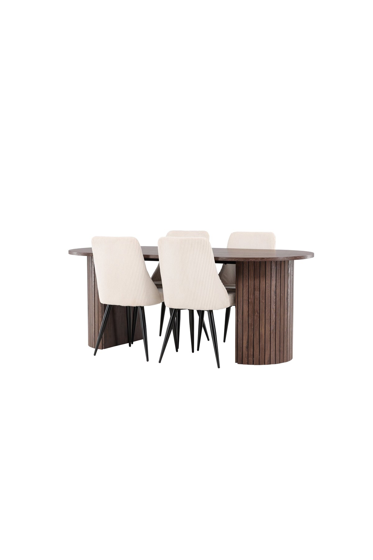 Härön Esstisch mit Leone Stühlen in  präsentiert im Onlineshop von KAQTU Design AG. Esszimmerset ist von Venture Home